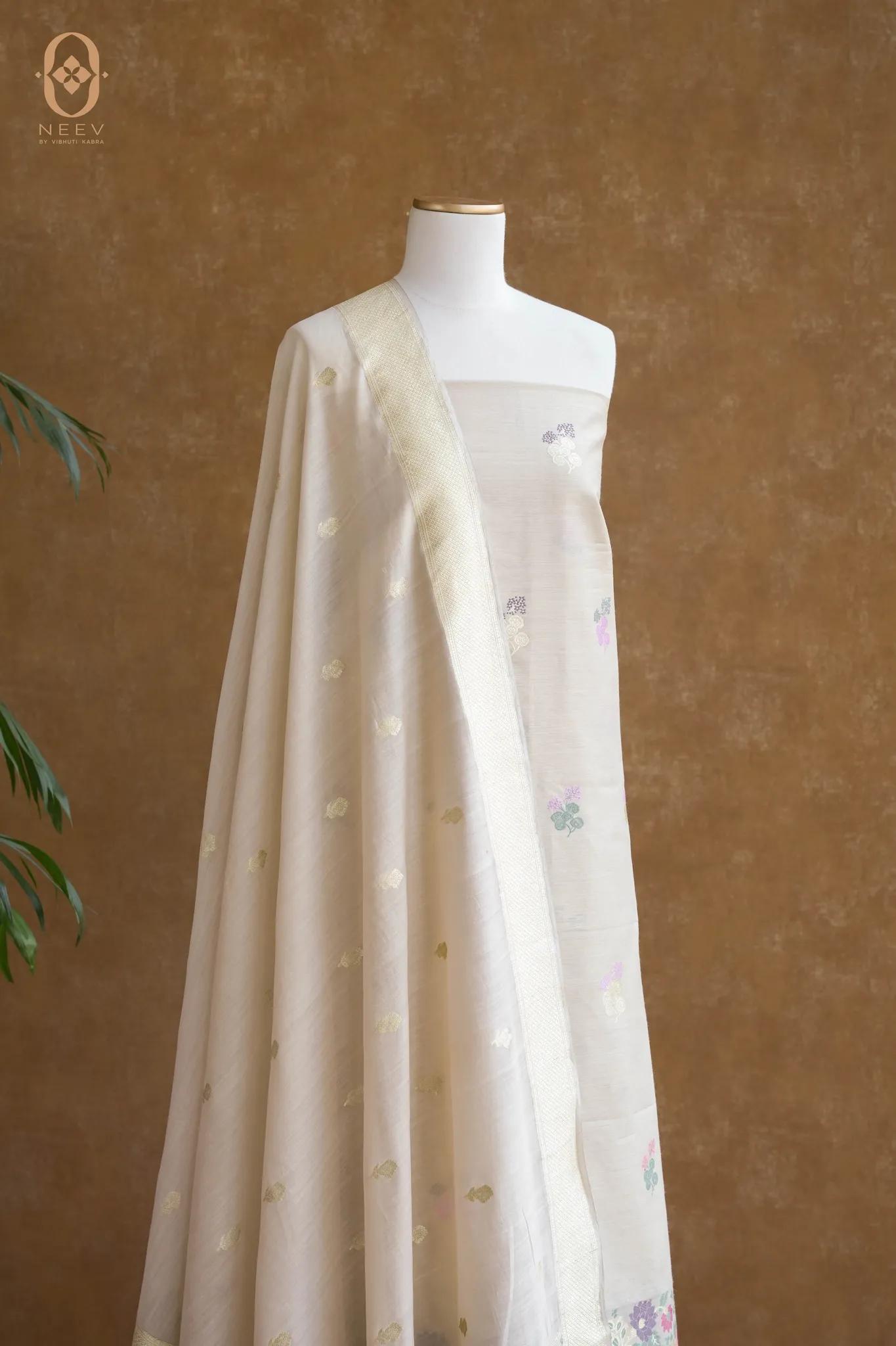 Munga Silk Yarn Dyed Suit Set