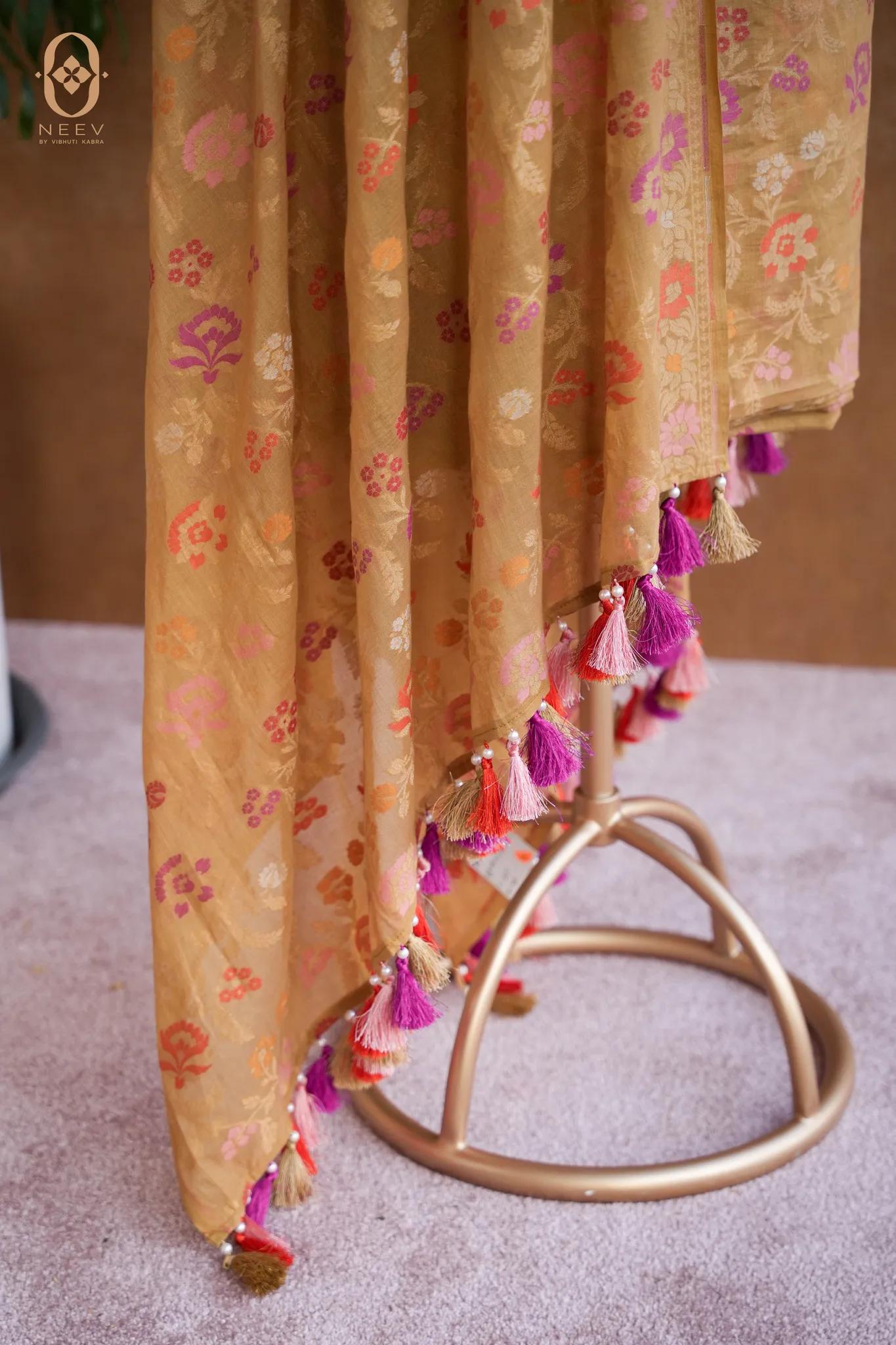 Ektara Cotton Multi Meenakari Suit Set