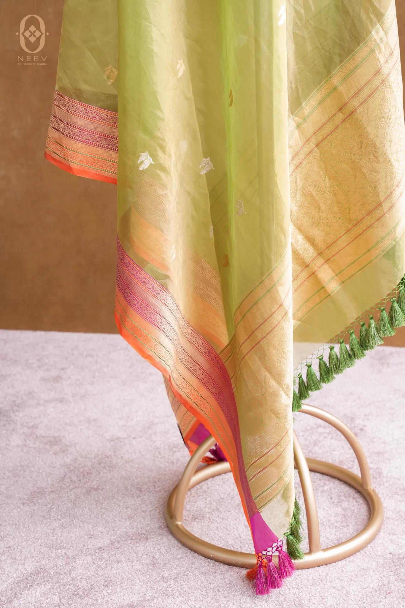 Kanjivaram Tissue Silk Dupatta