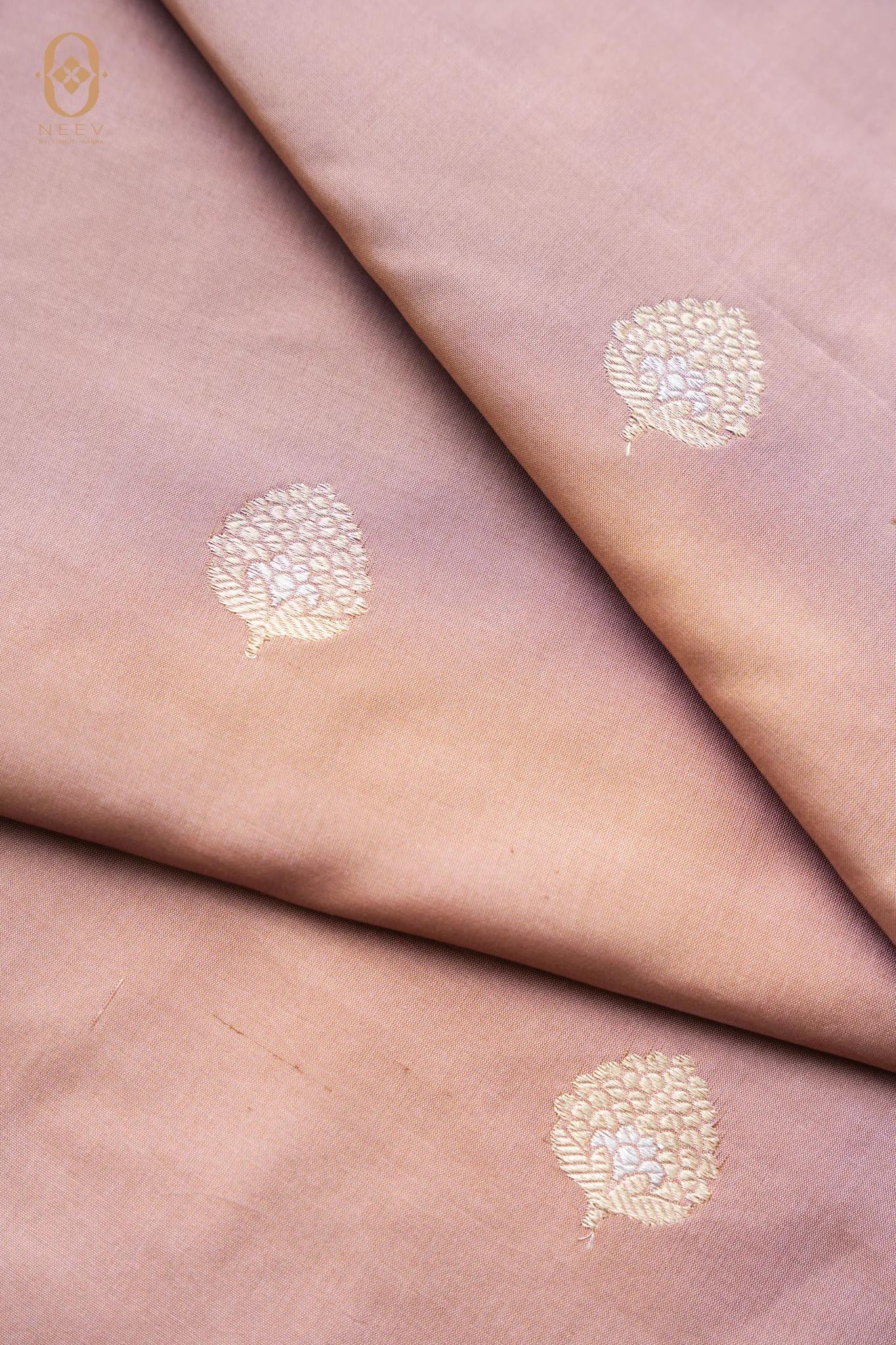 Katan Silk Boota Fabric