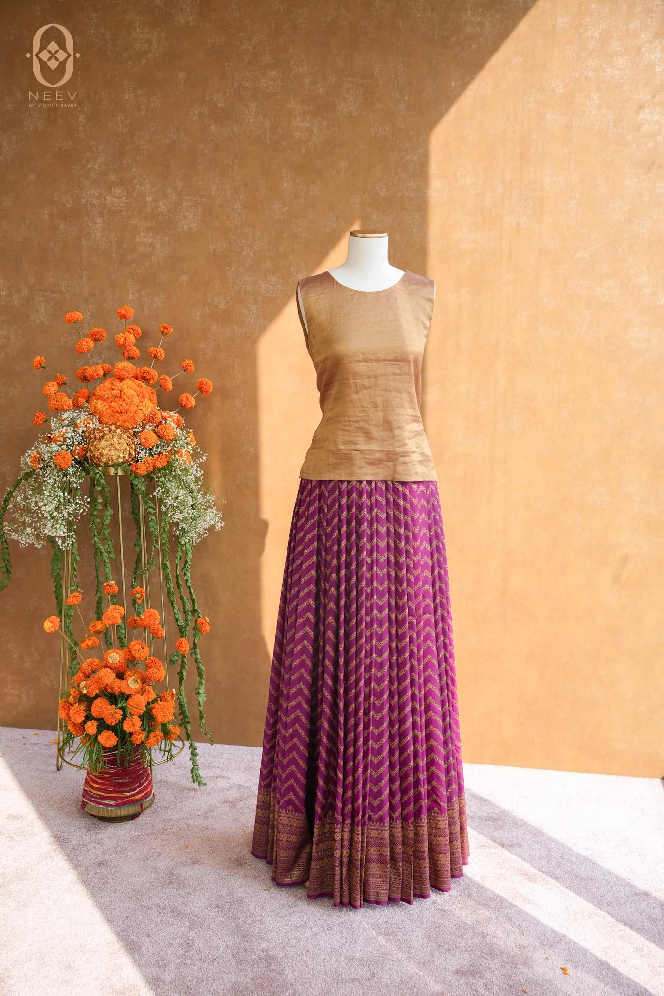 Katan Silk Lehenga Fabric