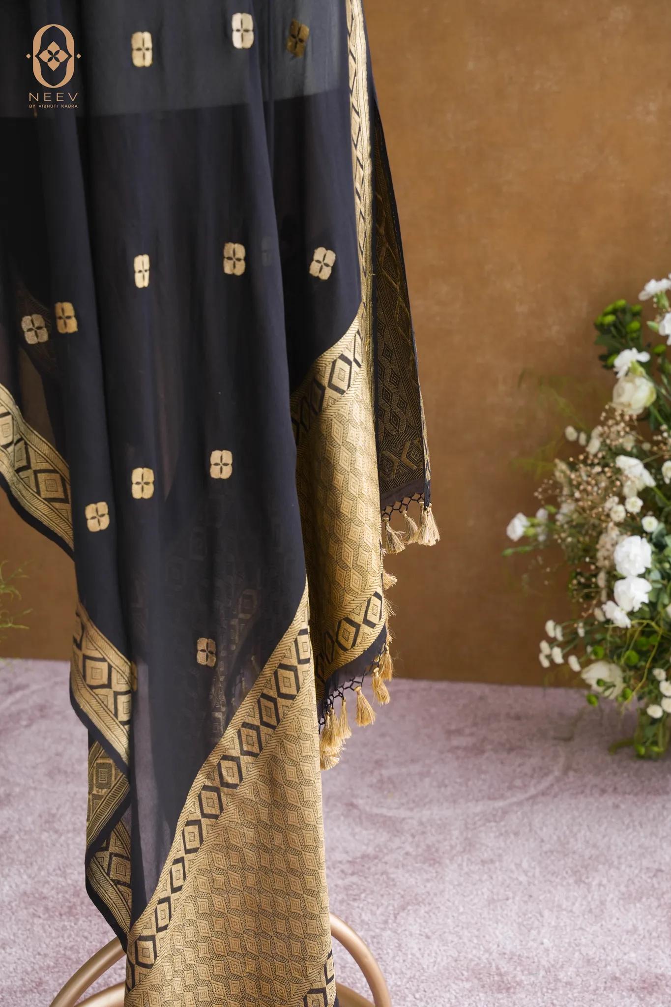 Georgette Neev Boota Dupatta