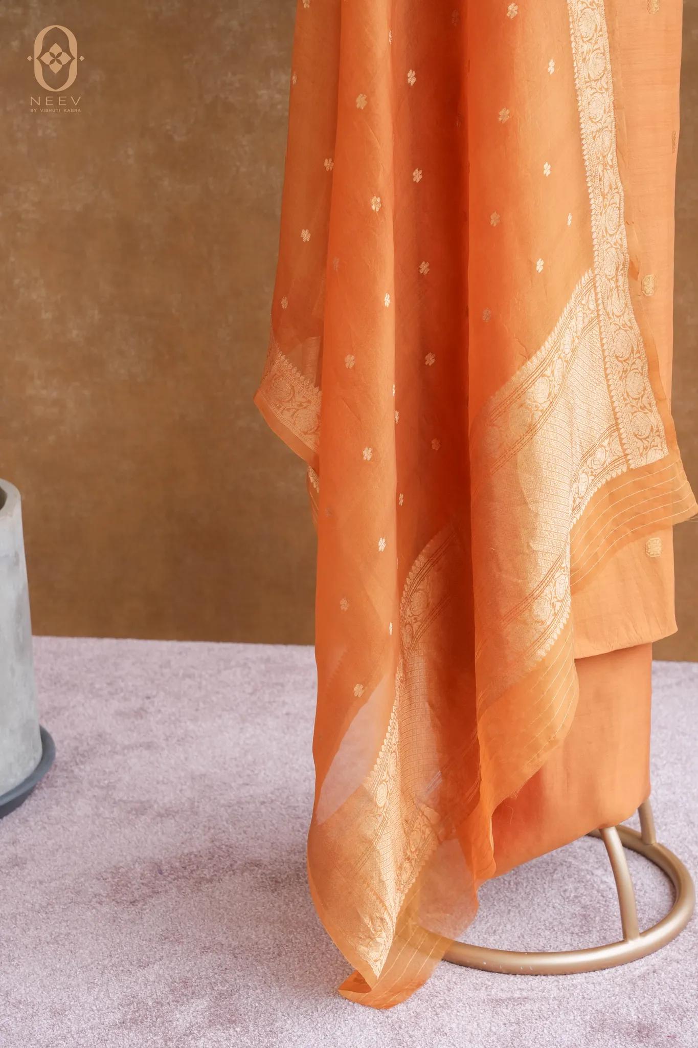 Chinia Silk Boota Suit Set