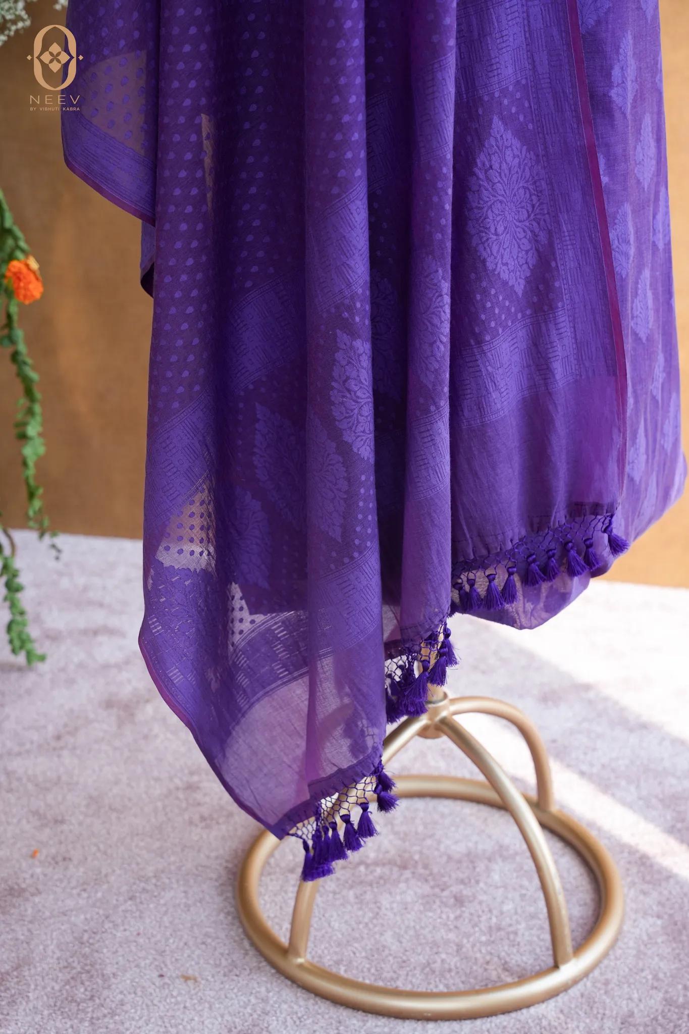 Uru Chanderi Cotton Suit Set