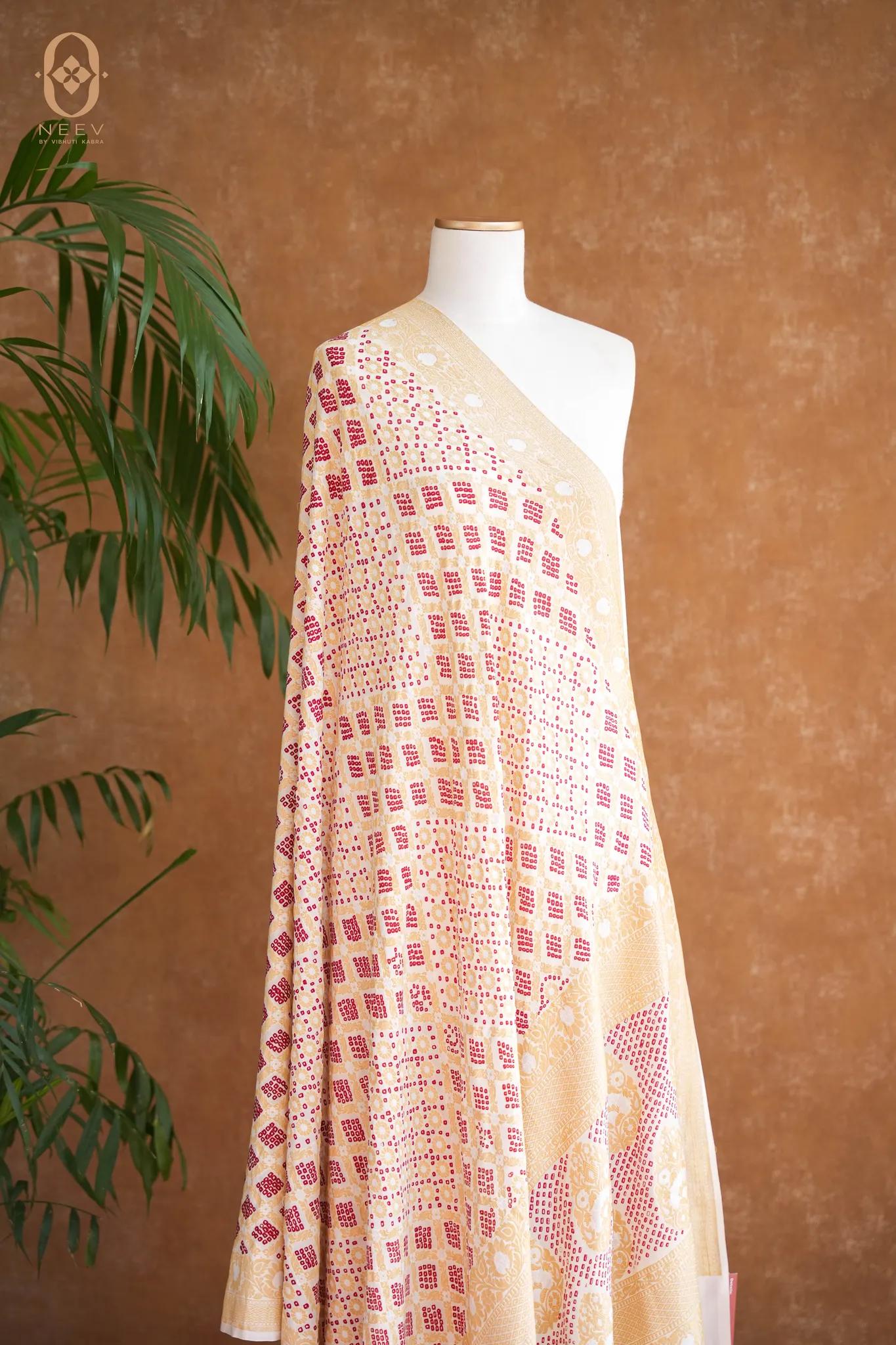 Rare Georgette Bandhani Dupatta