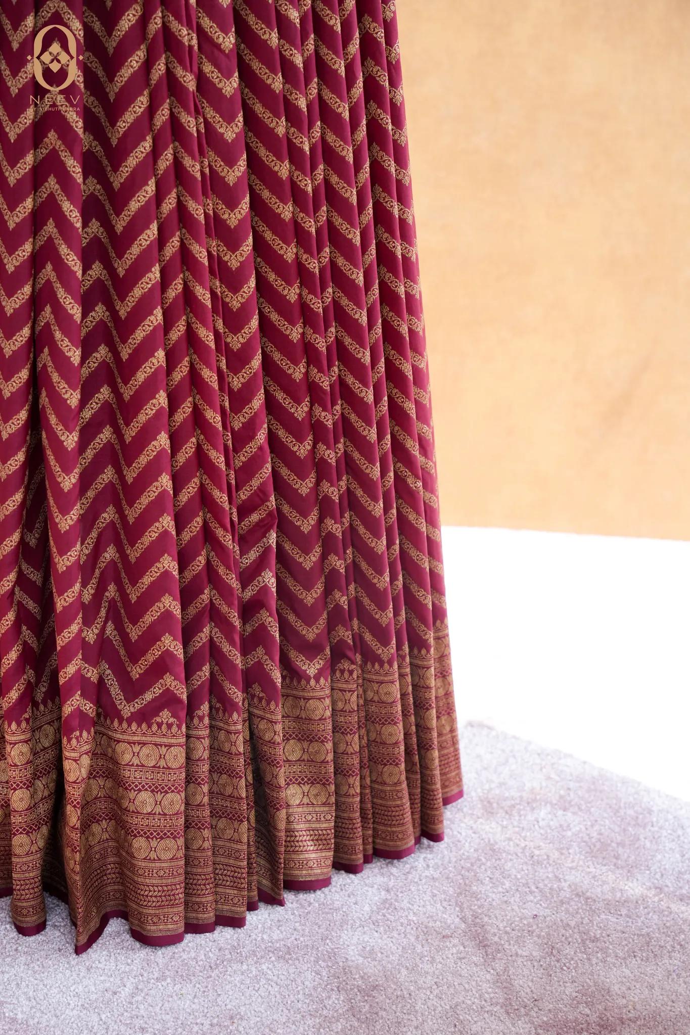 Katan Silk Lehenga Fabric