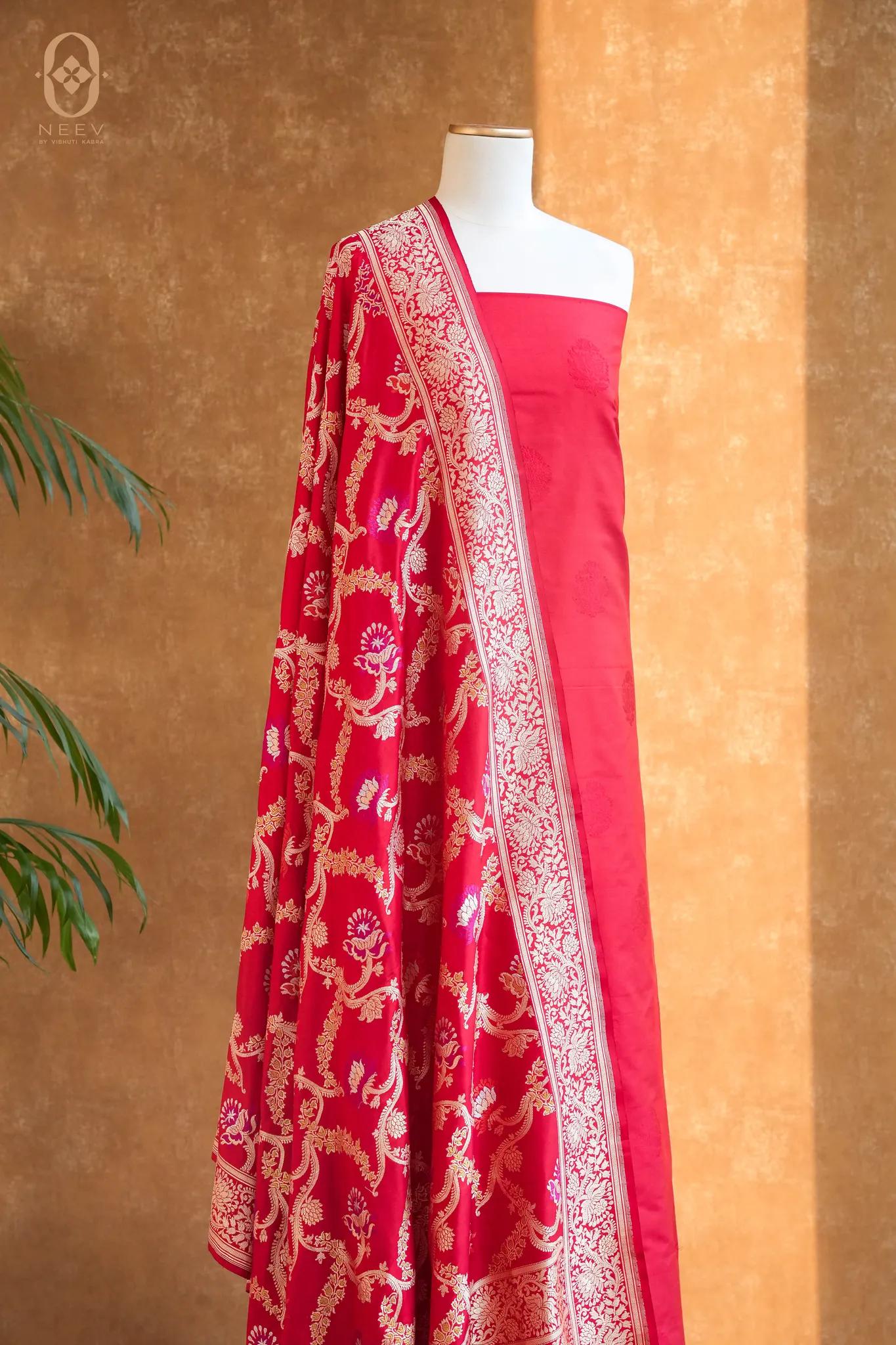 Premium Katan Silk Suit Set