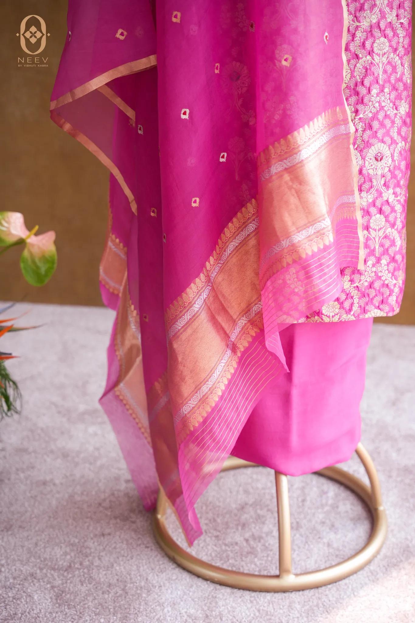 Chinia Silk Suit Set