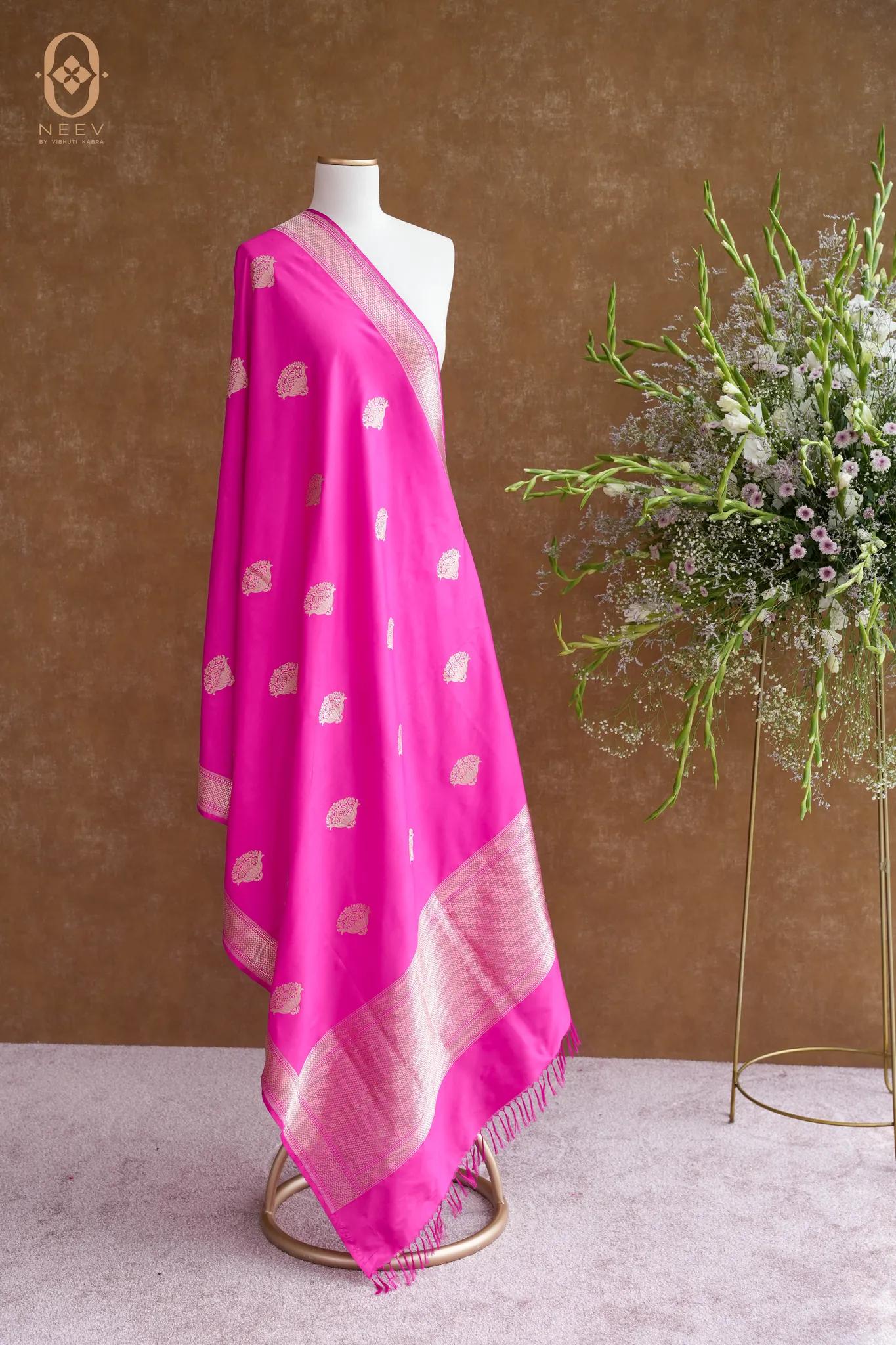 Katan Silk Boota Dupatta