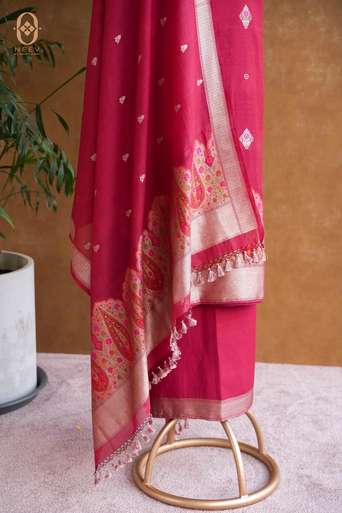 Premium Multi Meena Suit Set