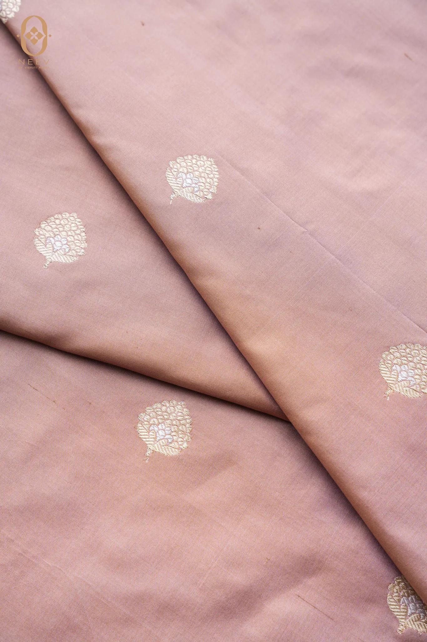 Katan Silk Boota Fabric