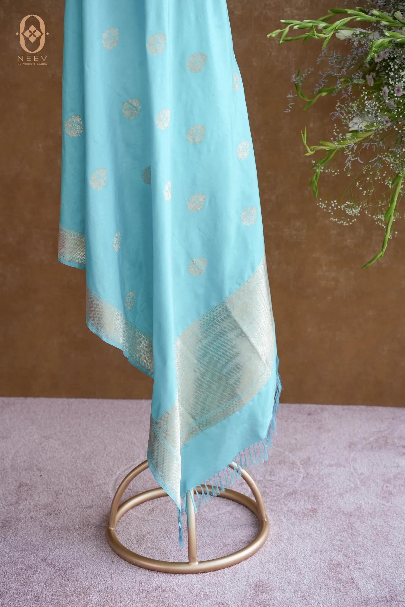 Katan Silk Boota Dupatta