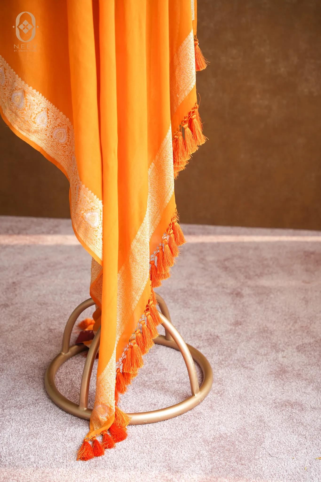 Paan Georgette Dupatta