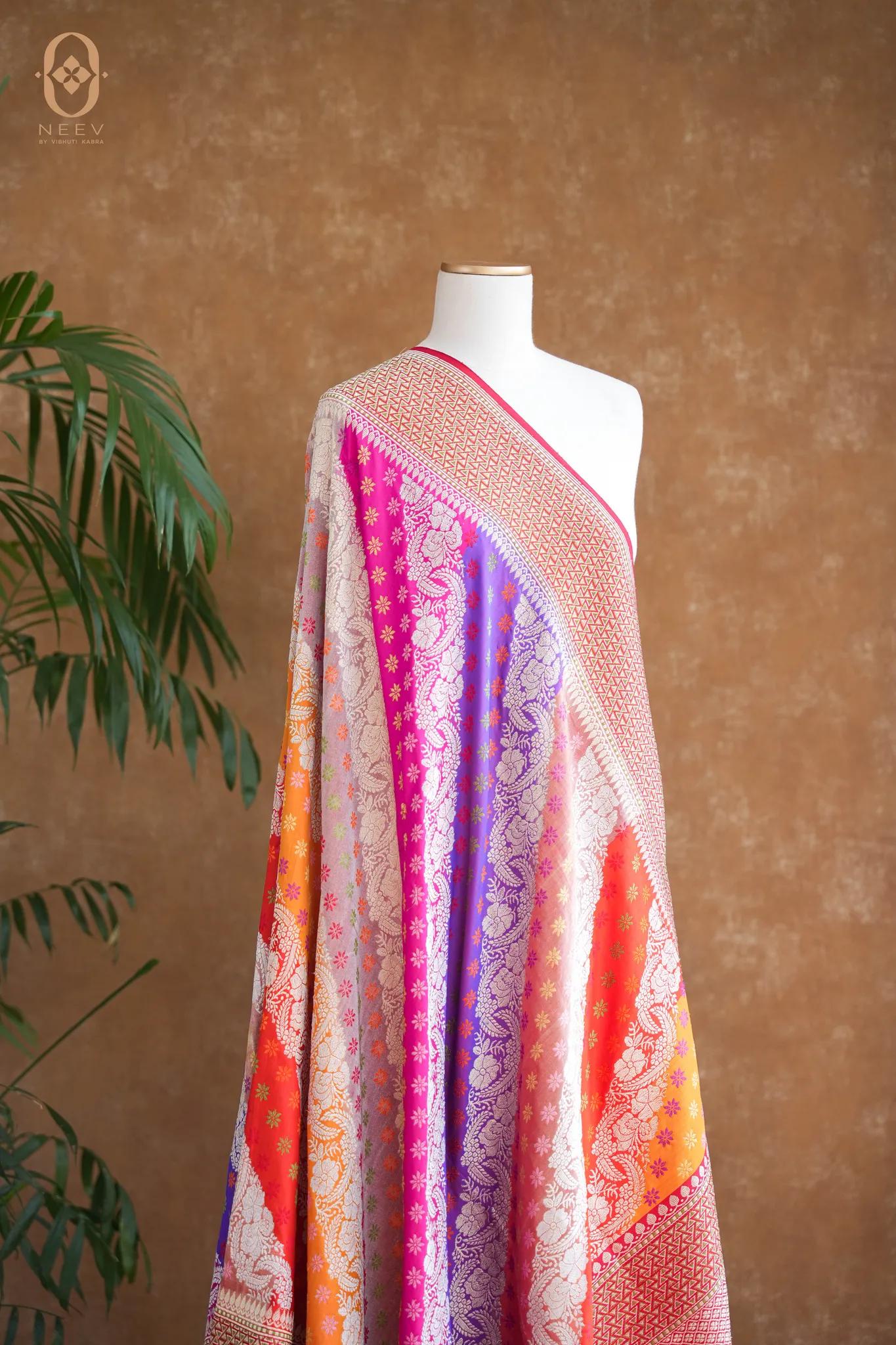 Rangkat Katan Silk Dupatta