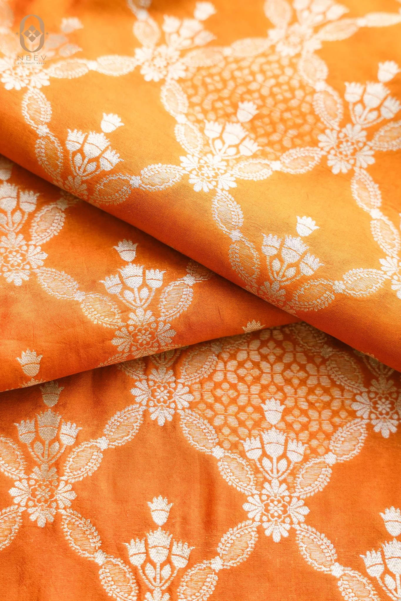 Festive Chinia Jaal Fabric