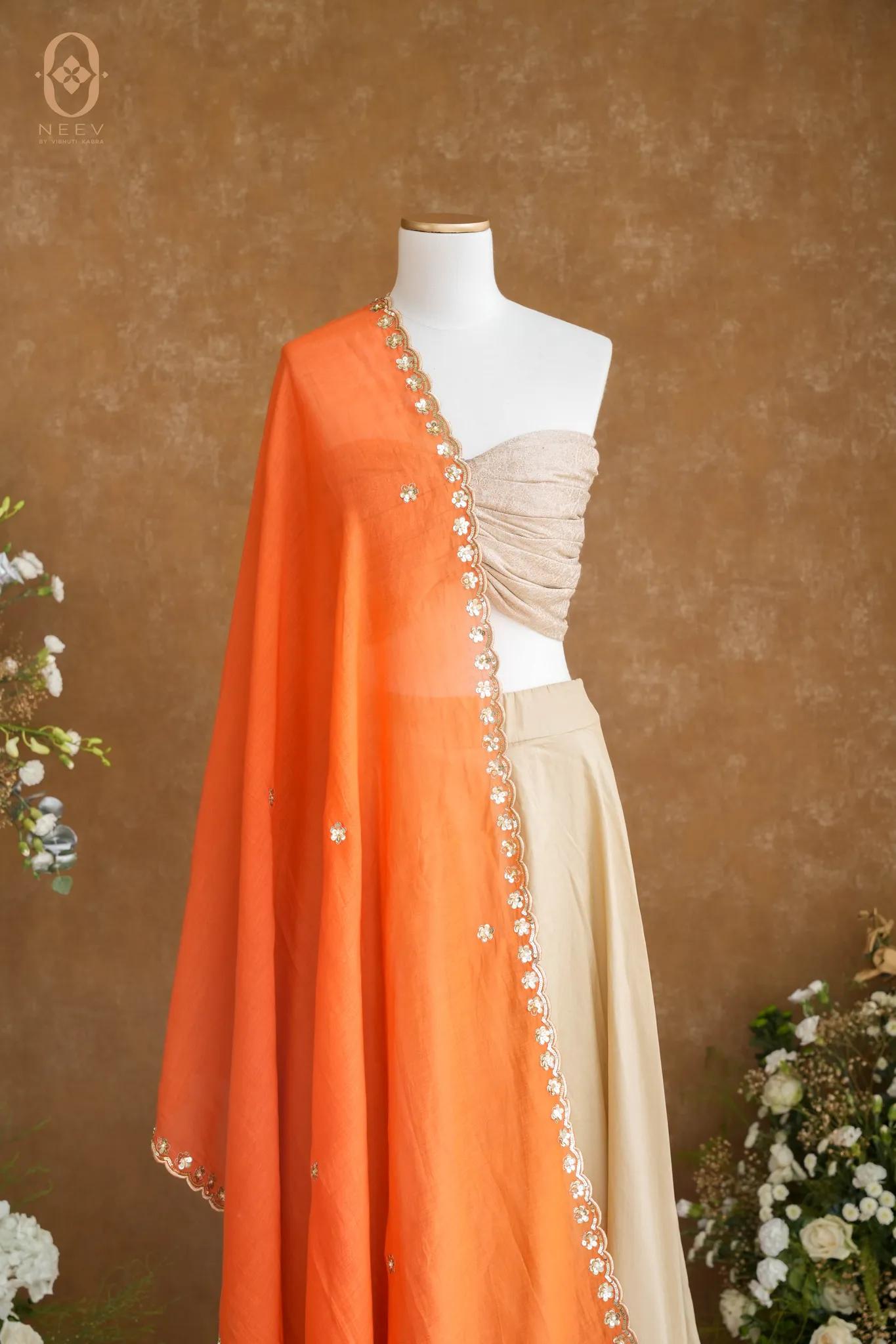 Premium Chanderi Handwork Dupatta