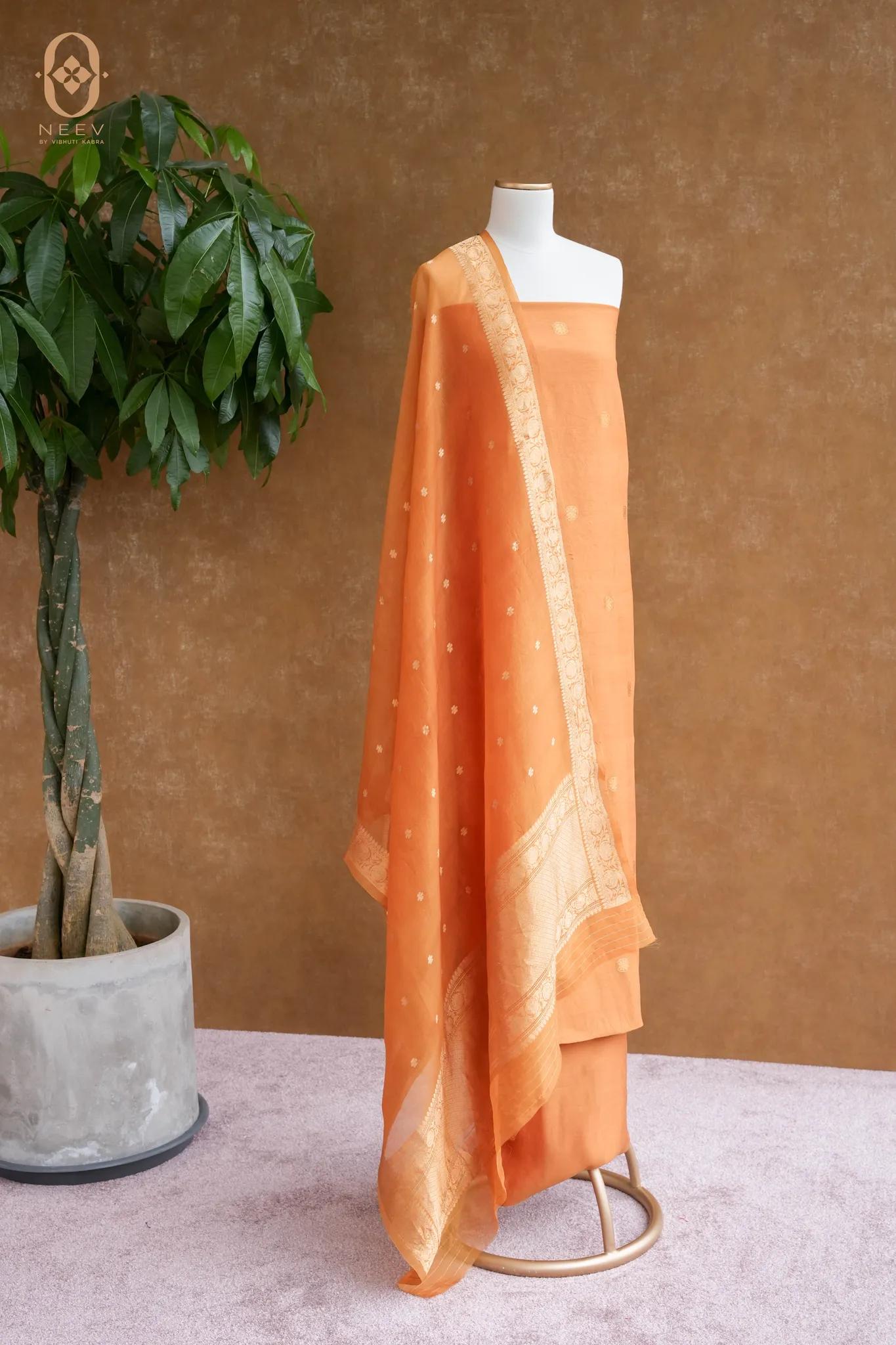 Chinia Silk Boota Suit Set