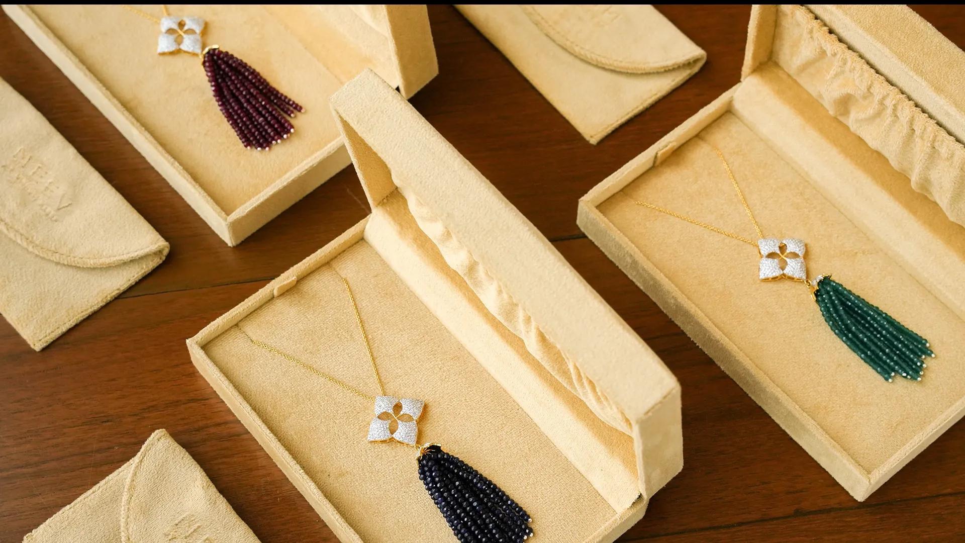 Neev Tasseled Pendant