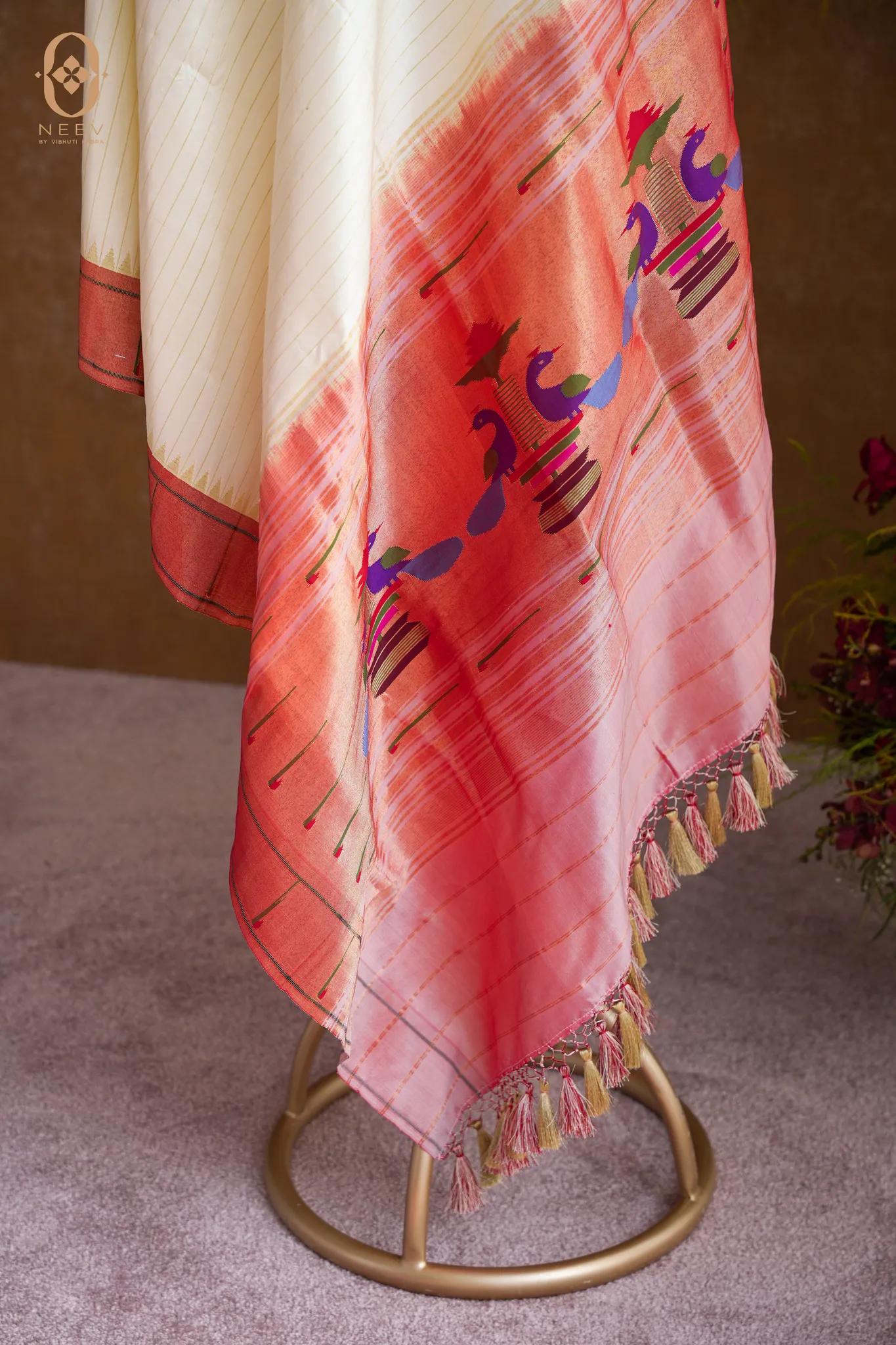 Paithani Katan Silk Dupatta