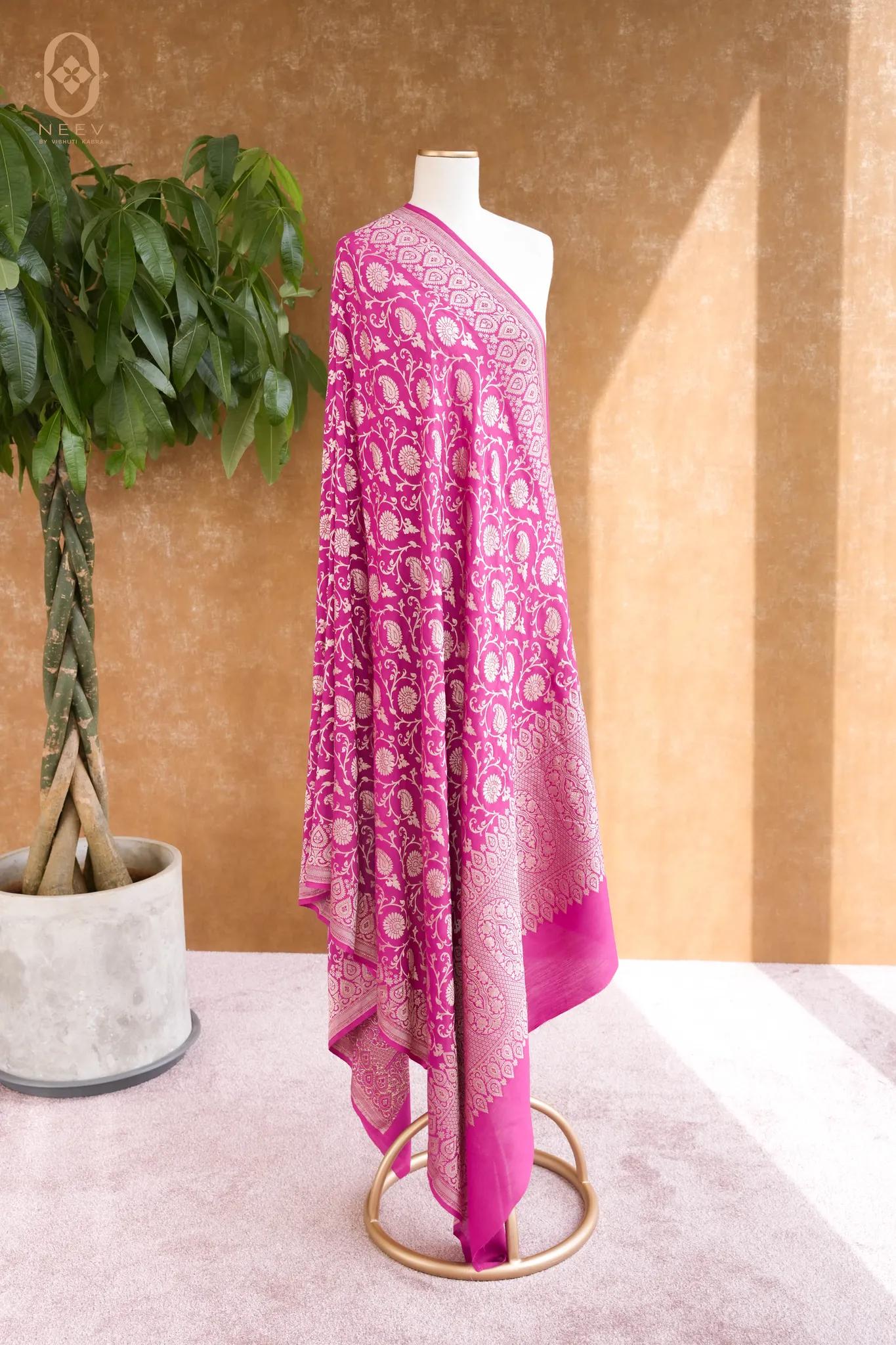 Munga Silk Jaal Dupatta