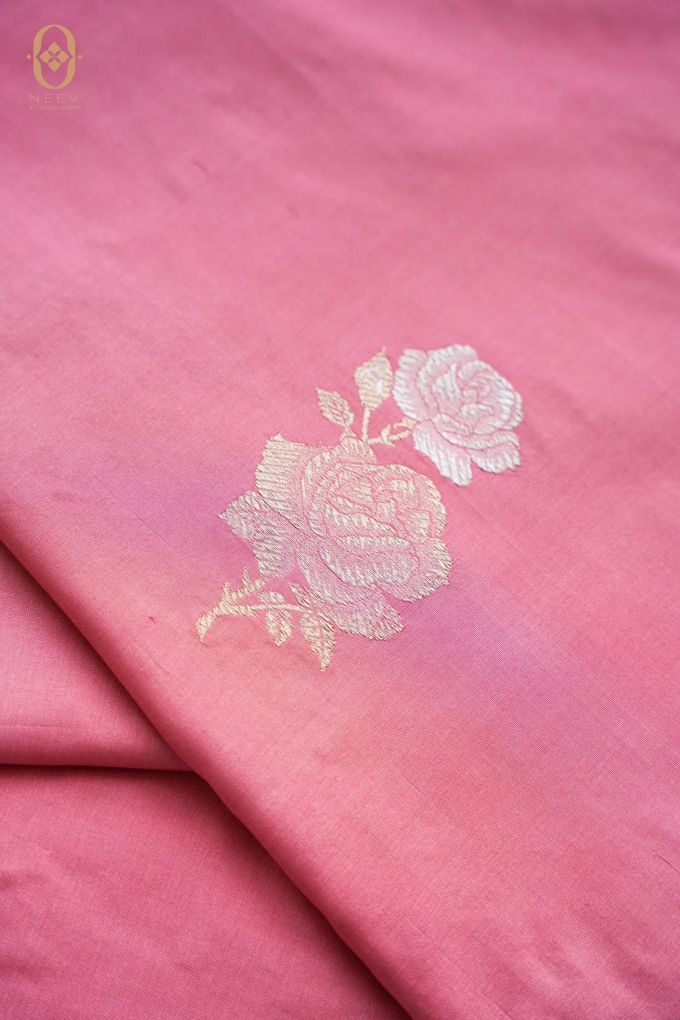Gulboota Katan Silk Fabric