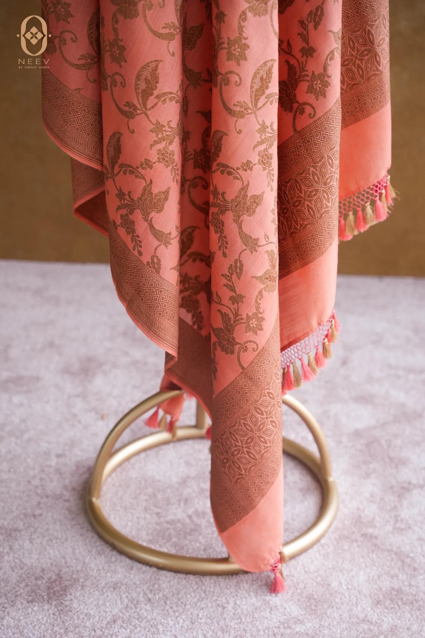 Munga Silk Jaal Dupatta