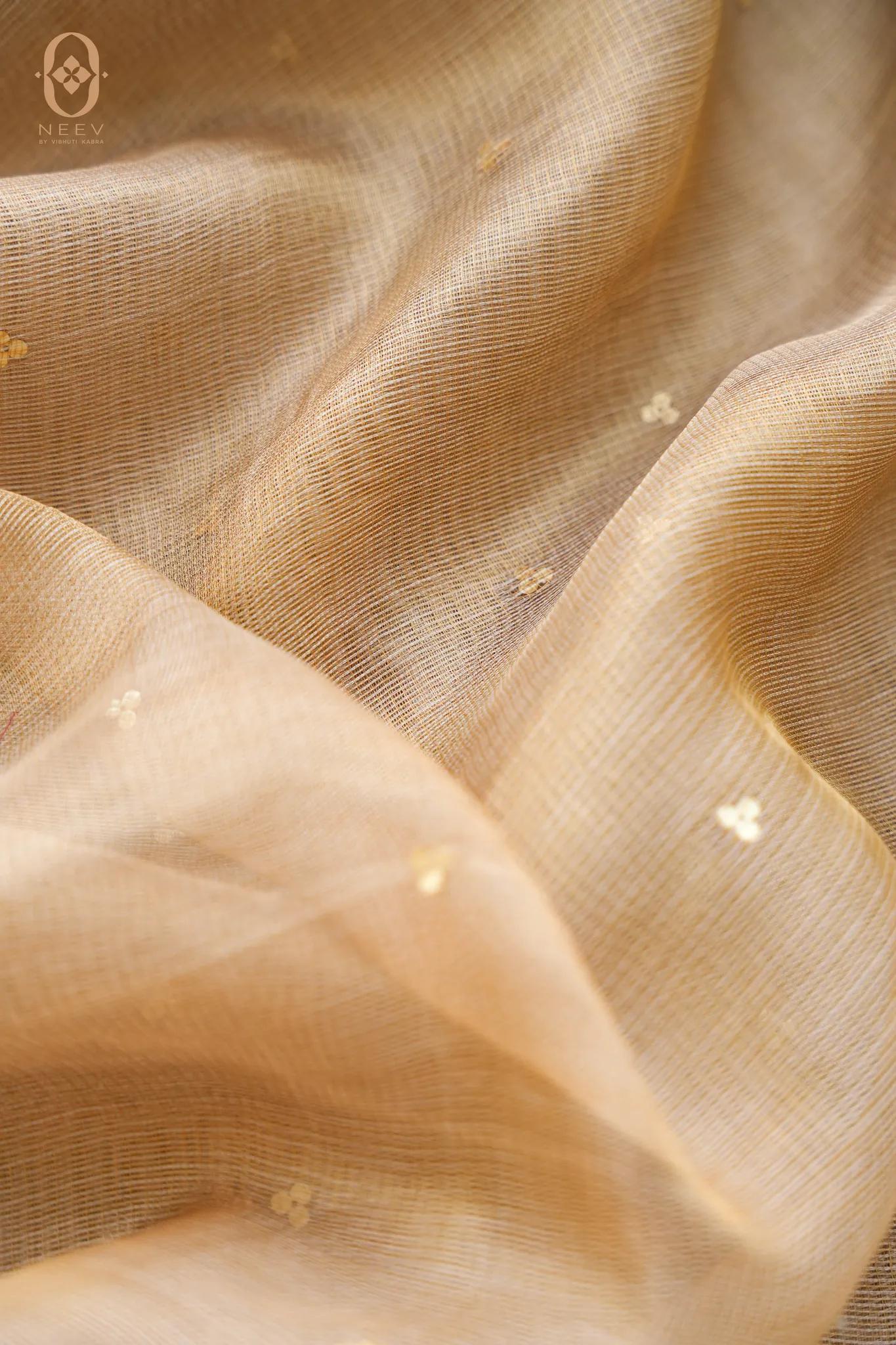 Tissue Silk Sequence Fabric