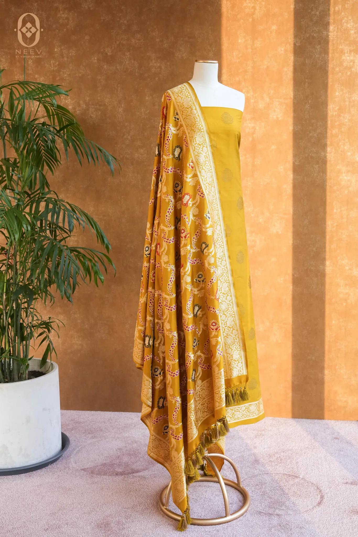 Premium Katan Silk Suit Set