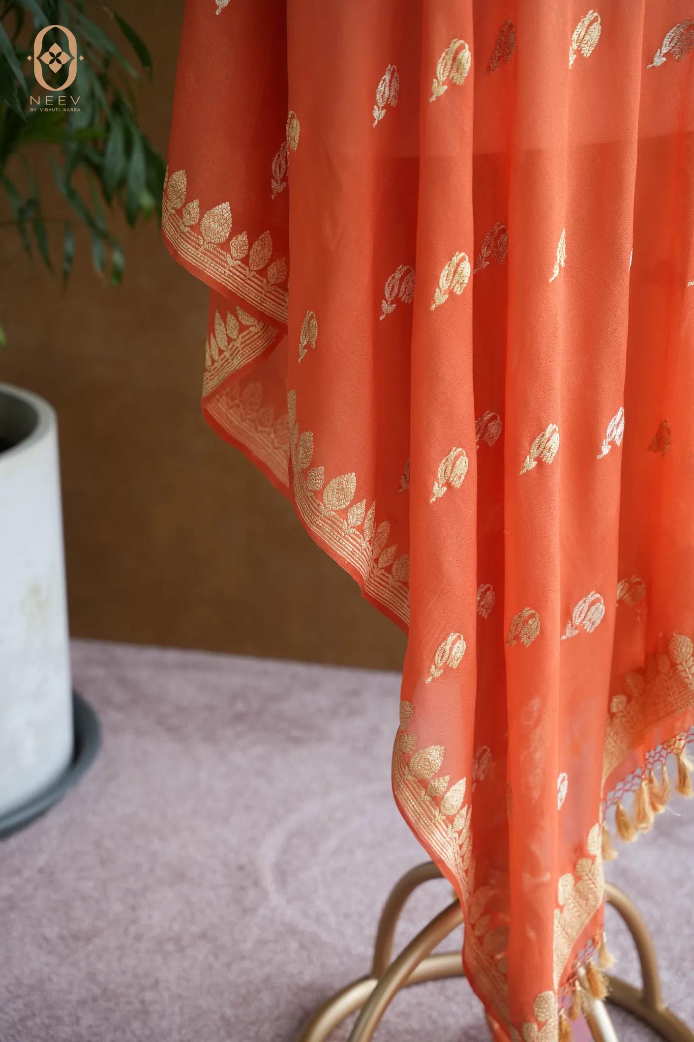 Georgette Tulip Dupatta