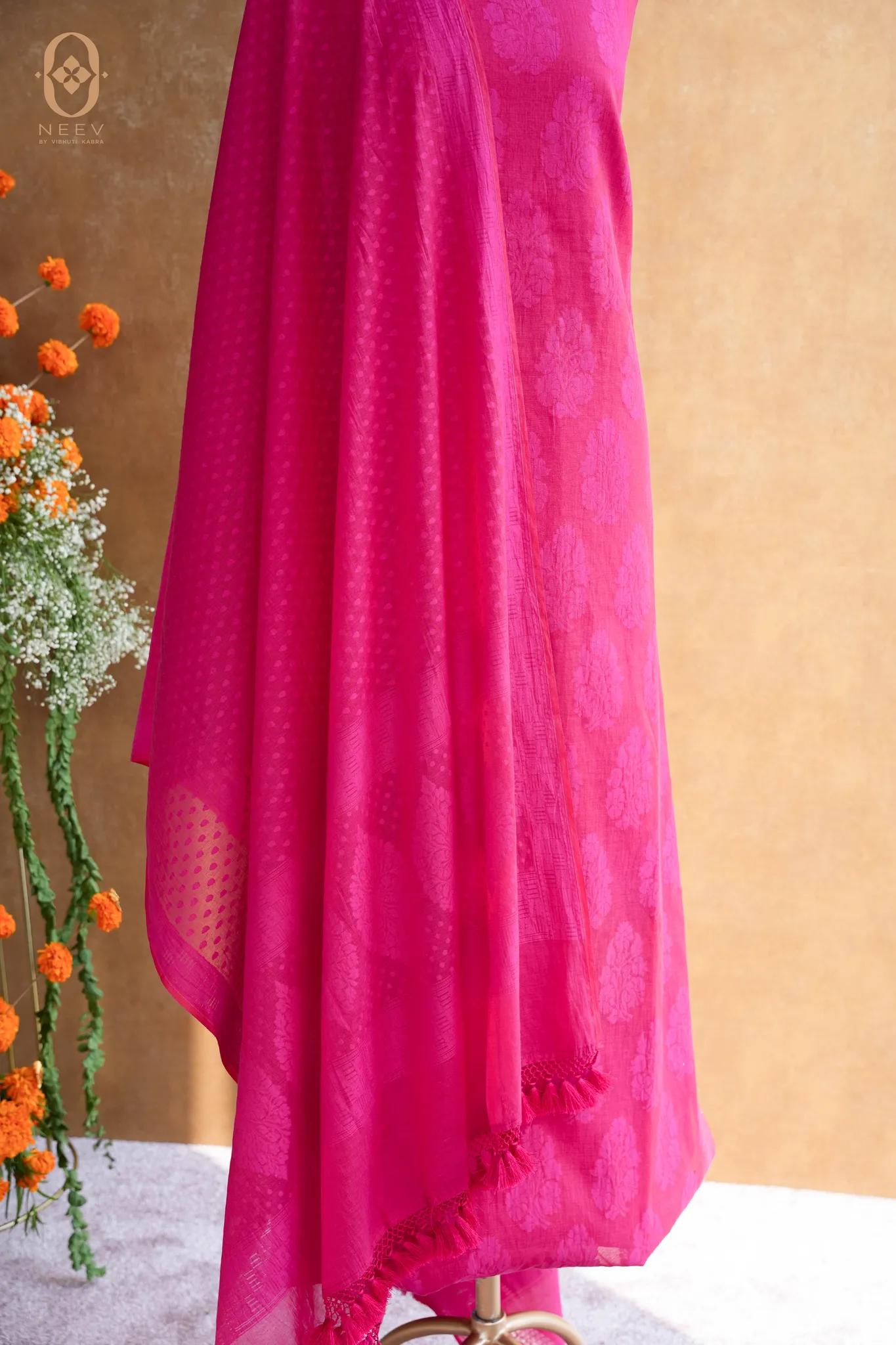 Uru Chanderi Cotton Suit Set