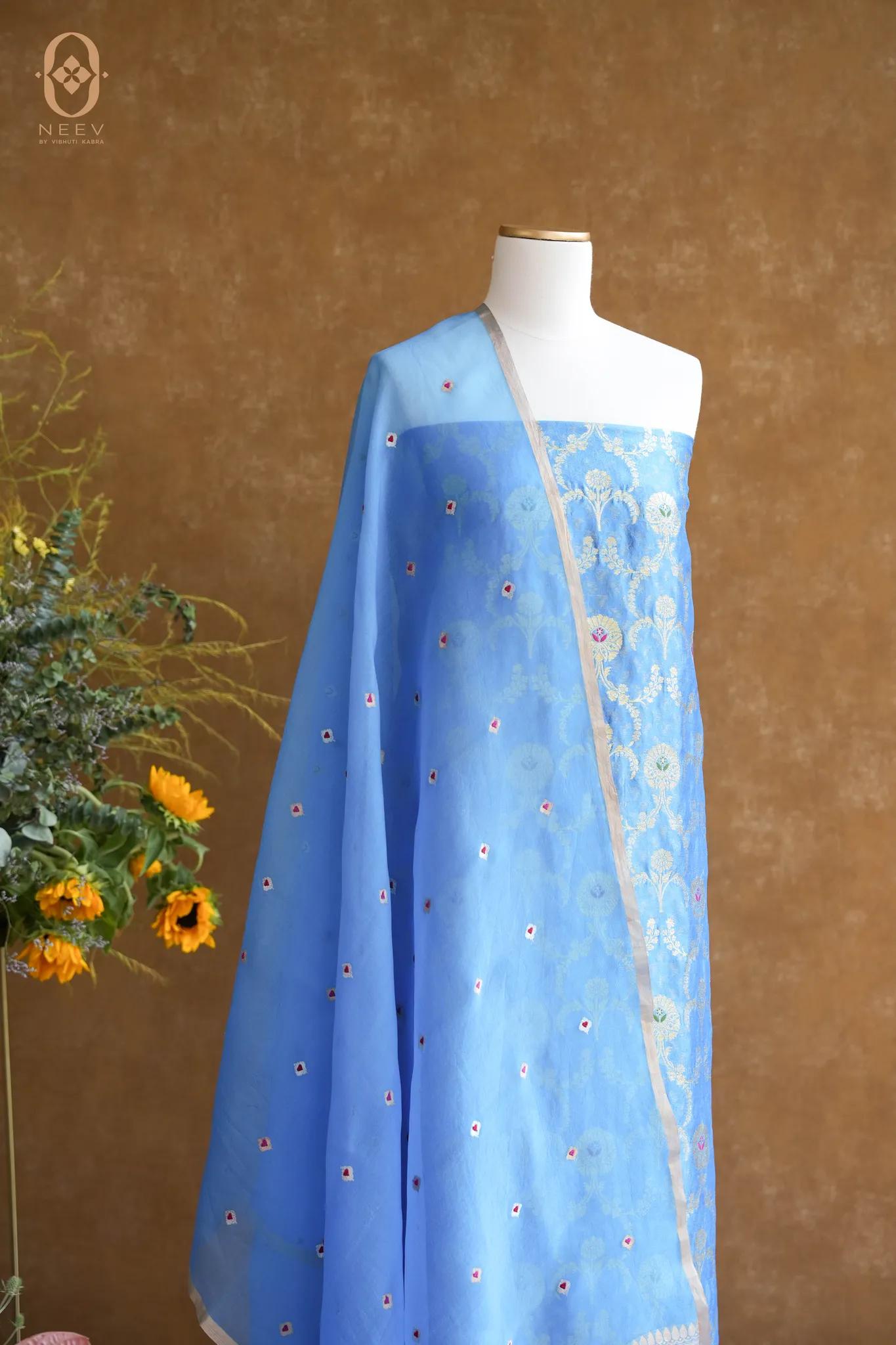 Chinia Silk Suit Set