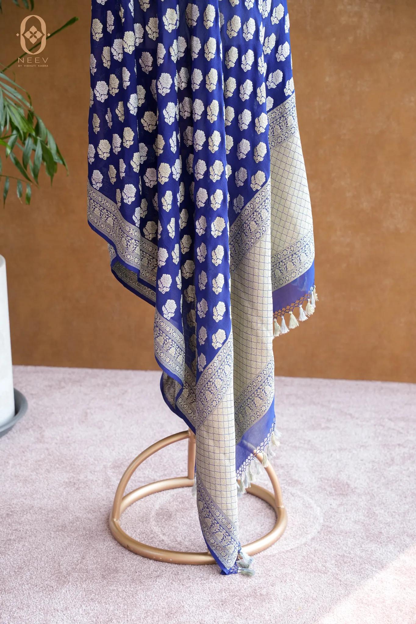 Georgette Sona Rupa Boota Dupatta