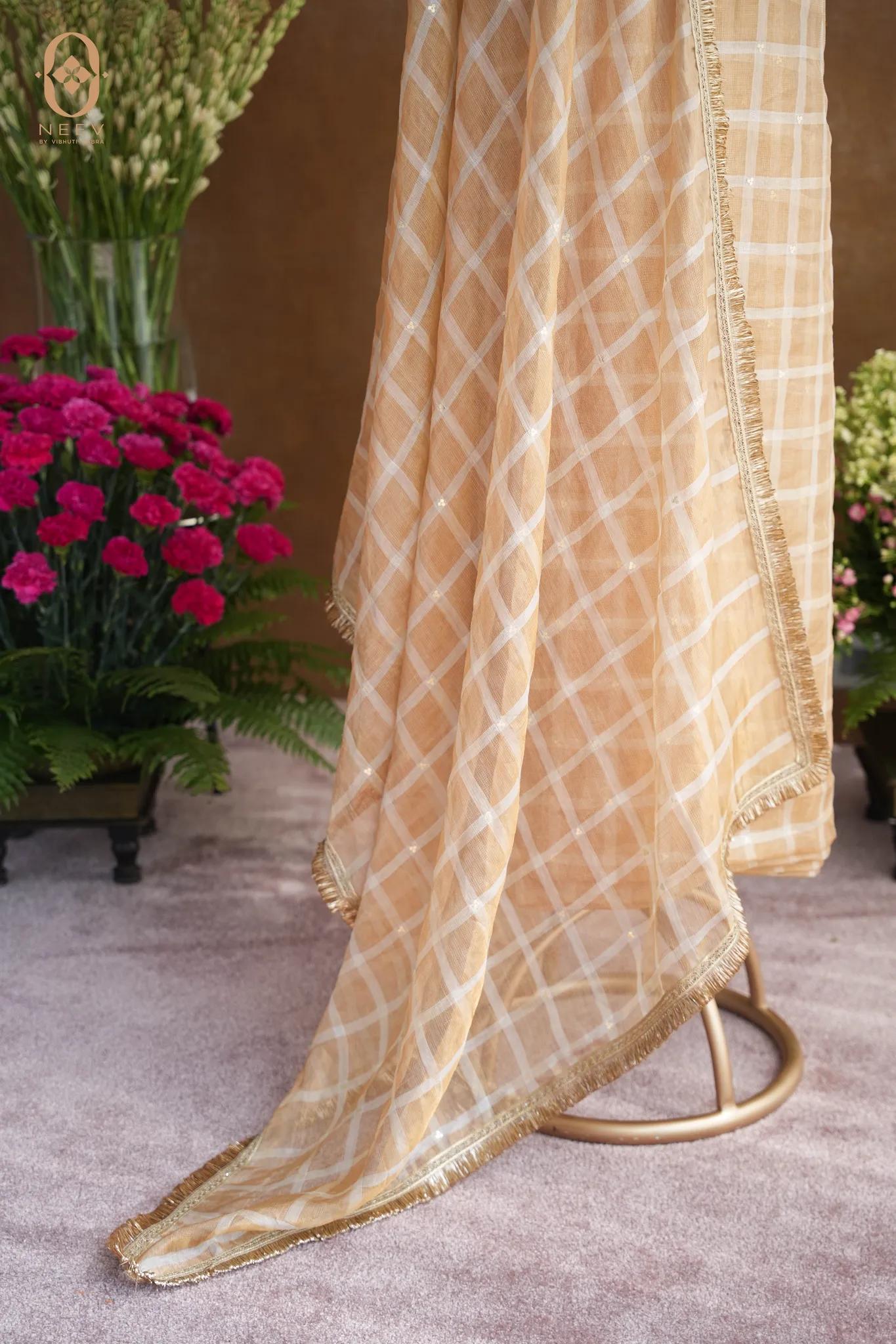 Tissue Silk Suit Set