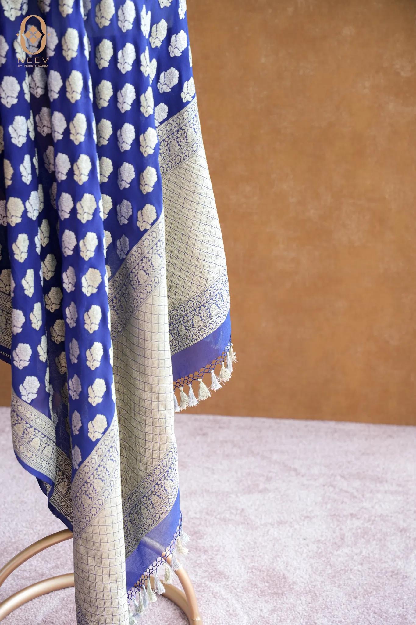 Georgette Sona Rupa Boota Dupatta