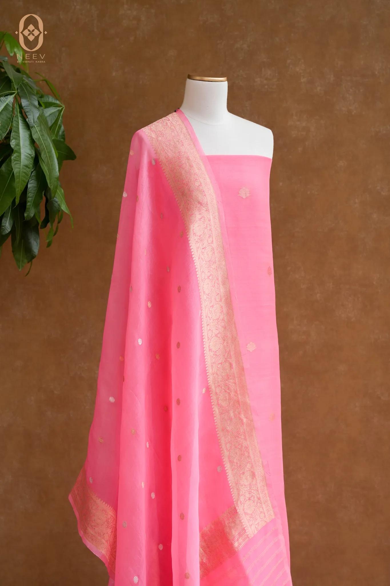 Kora Silk Boota Suit Set