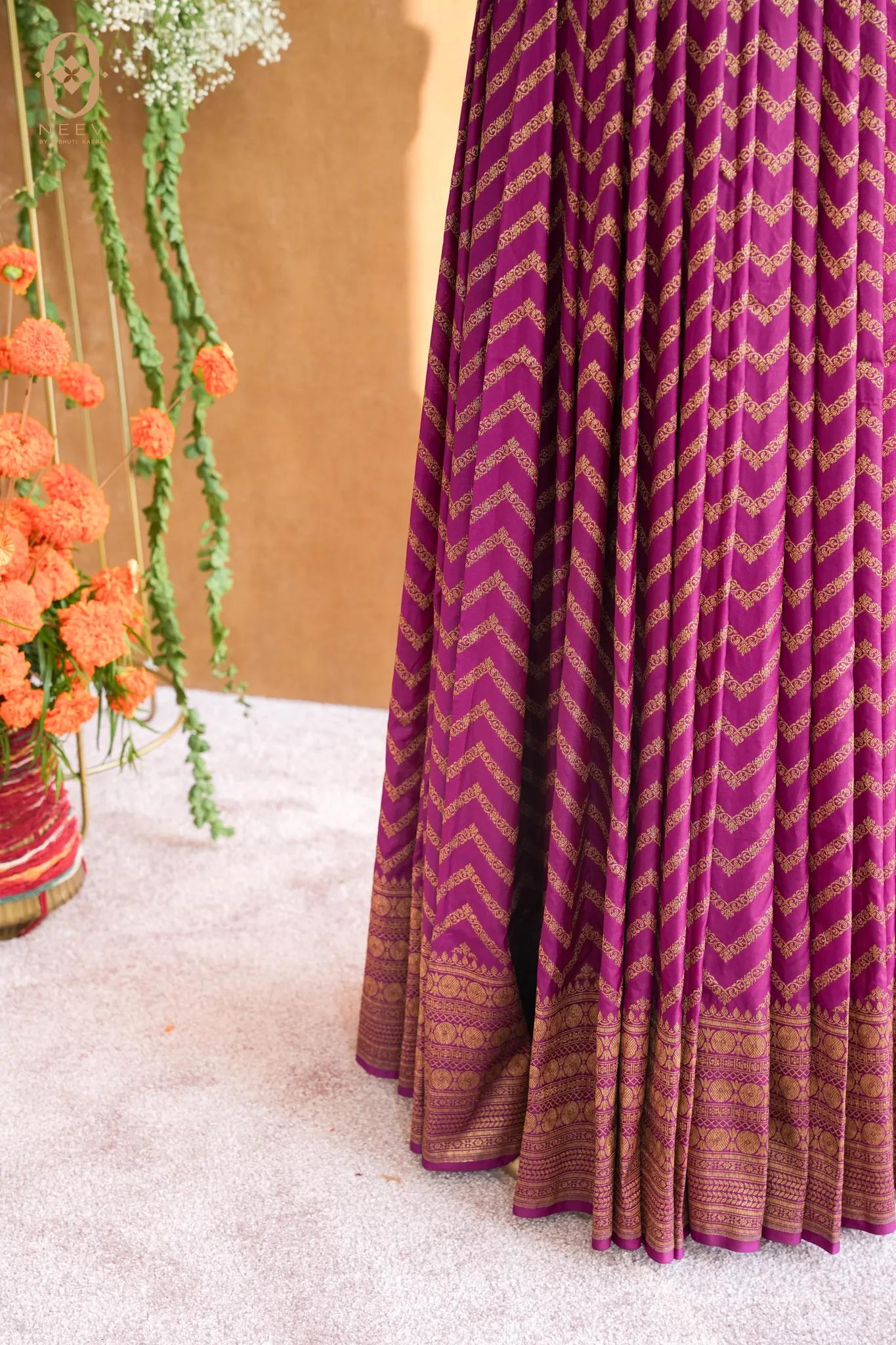 Katan Silk Lehenga Fabric