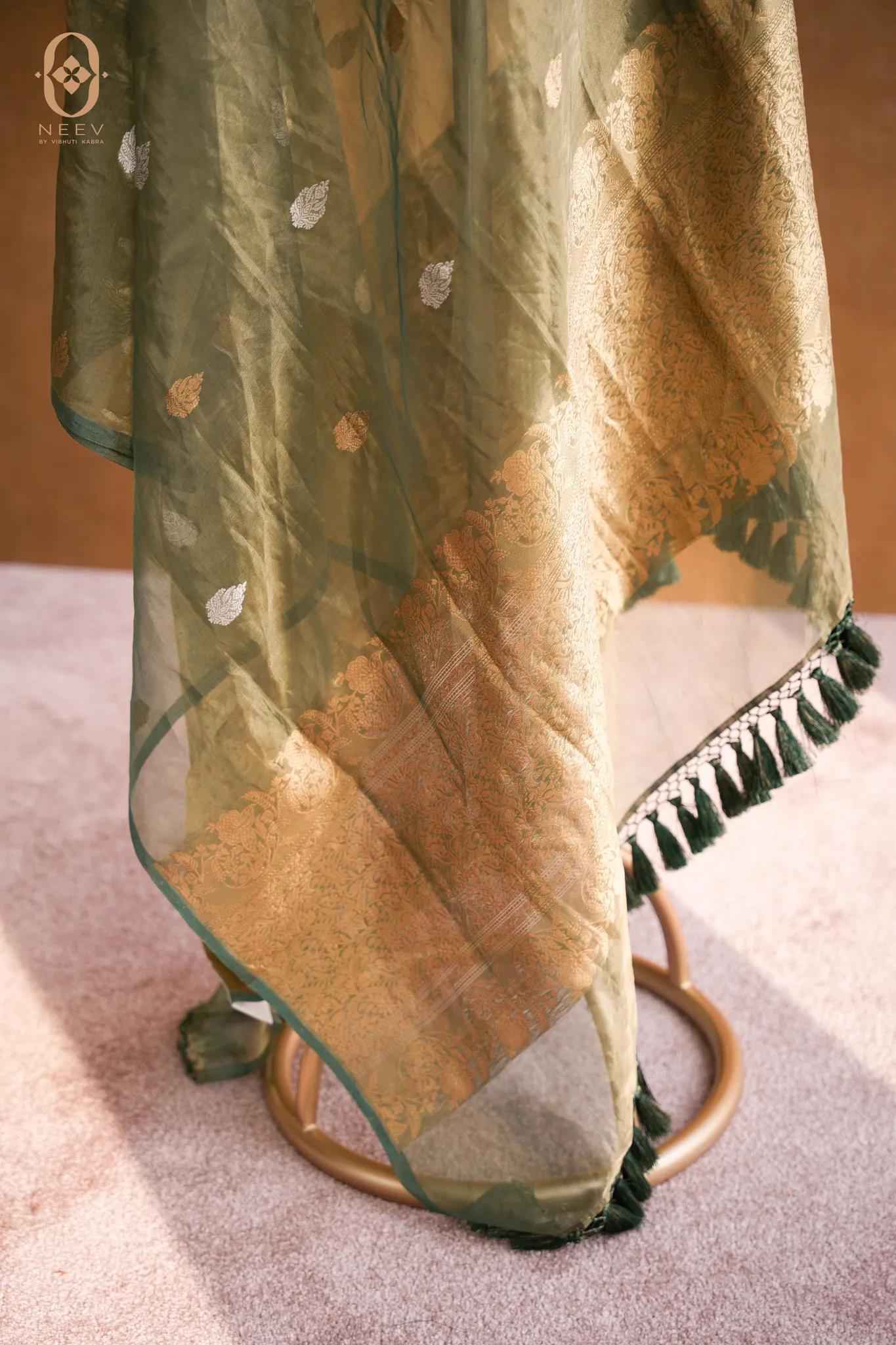 Kanjivaram Tissue Dupatta