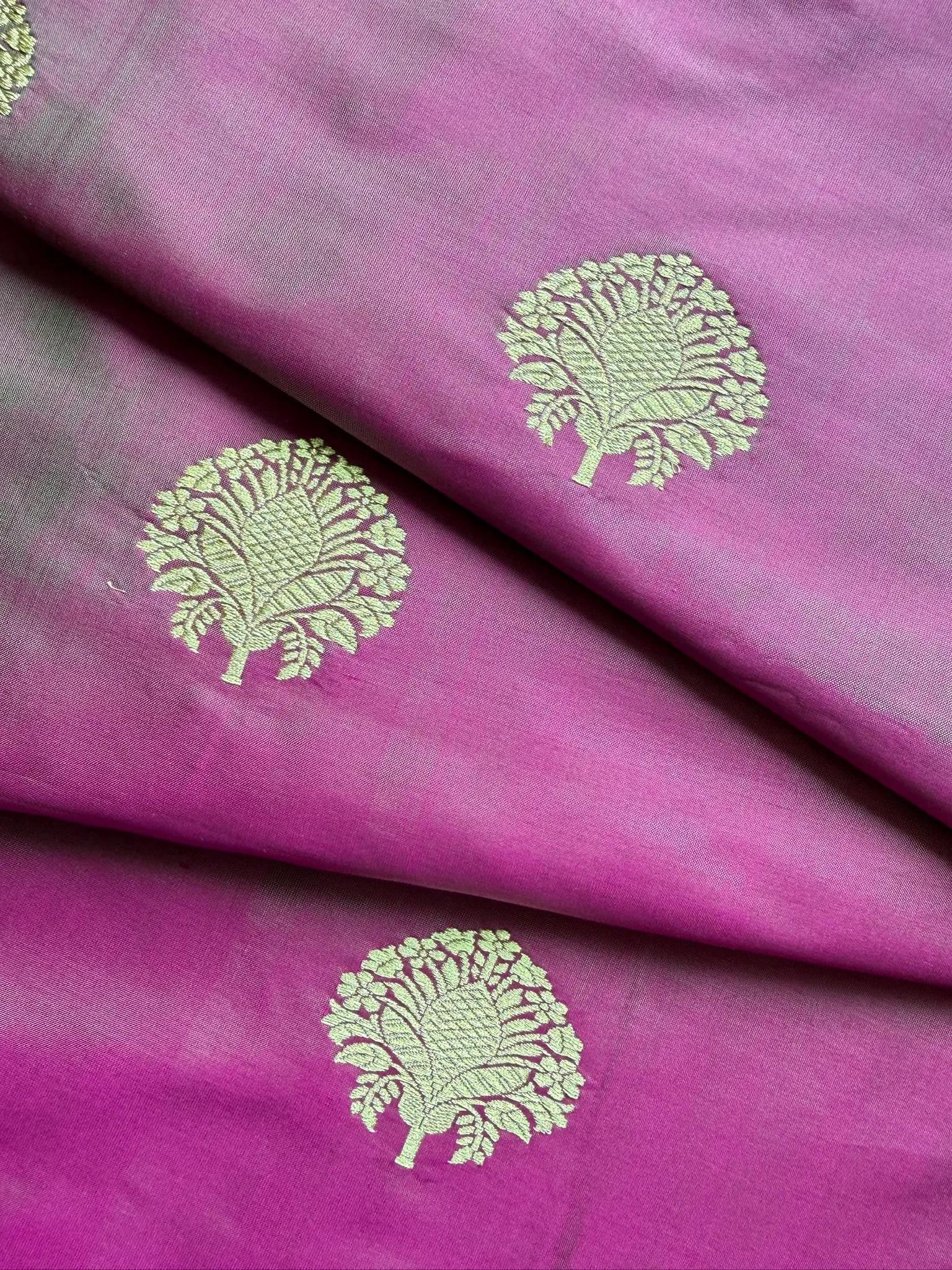 Katan Silk Boota Fabric