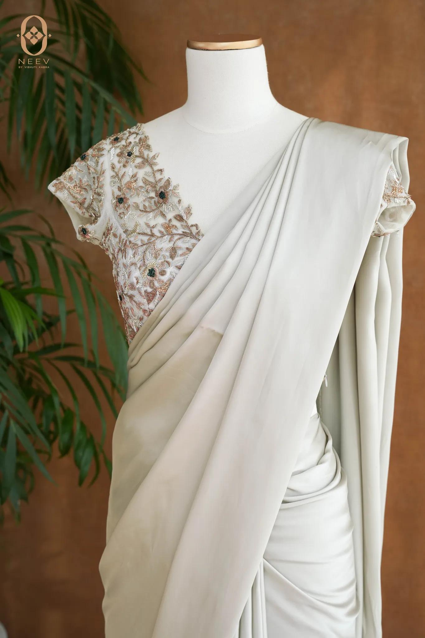 Fire Fly Sterling Silver Satin Saree