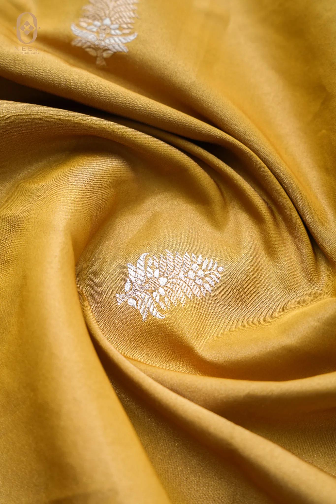 Satin Tissue Boota Fabric