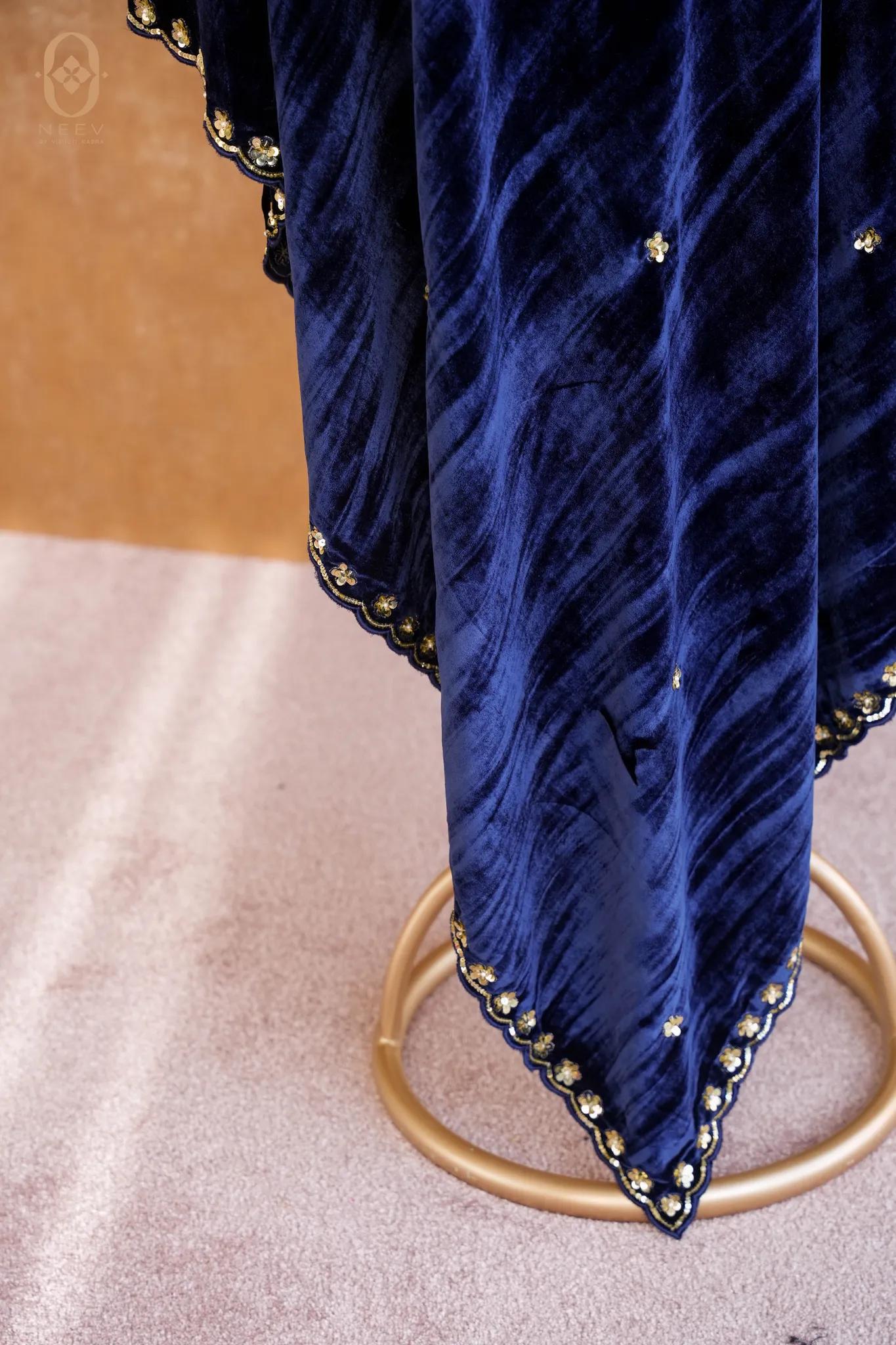 Velvet Handwork Dupatta
