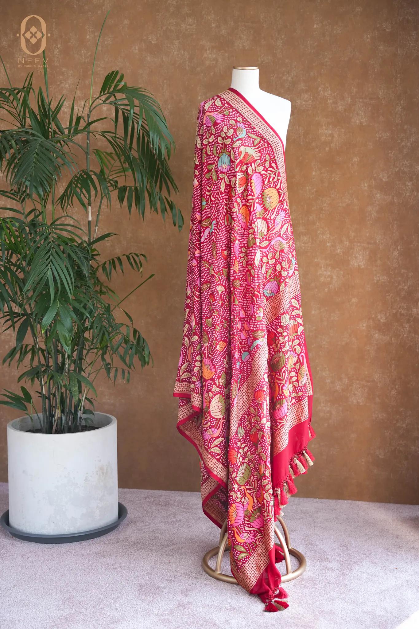 Bandhani Georgette Dupatta