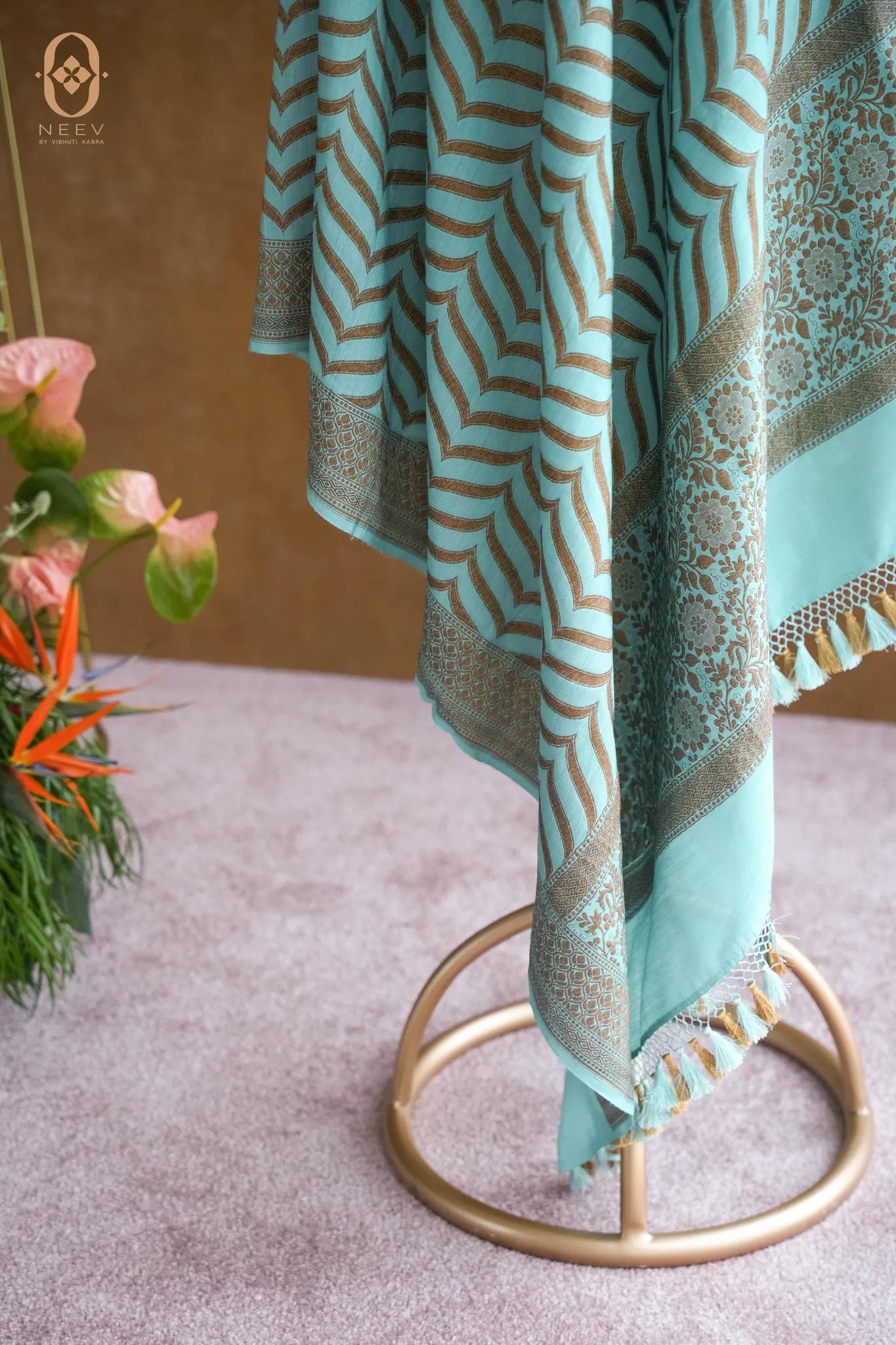 Munga Silk Jaal Dupatta