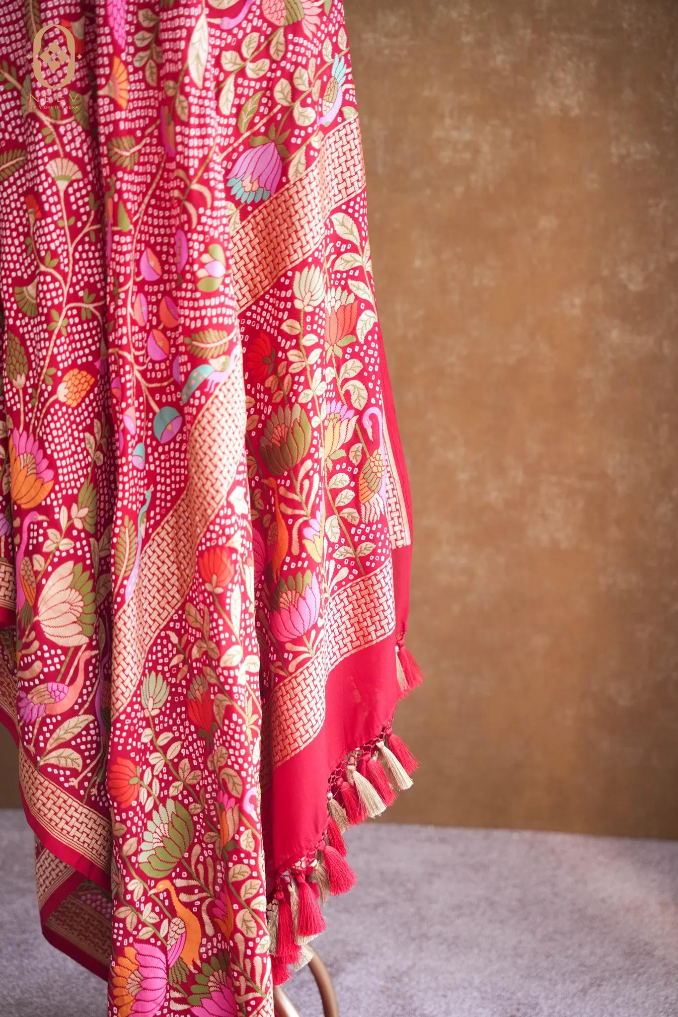 Bandhani Georgette Dupatta