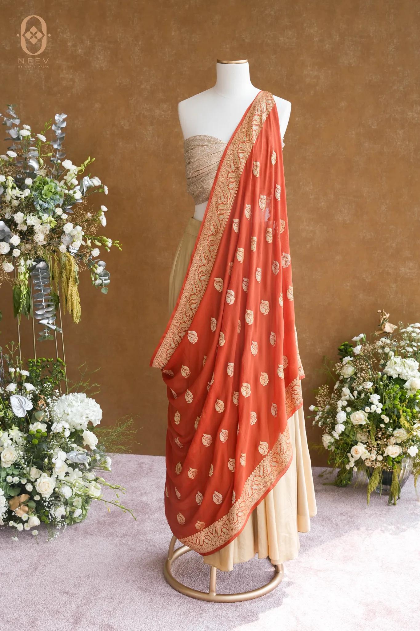 Georgette Shell Dupatta