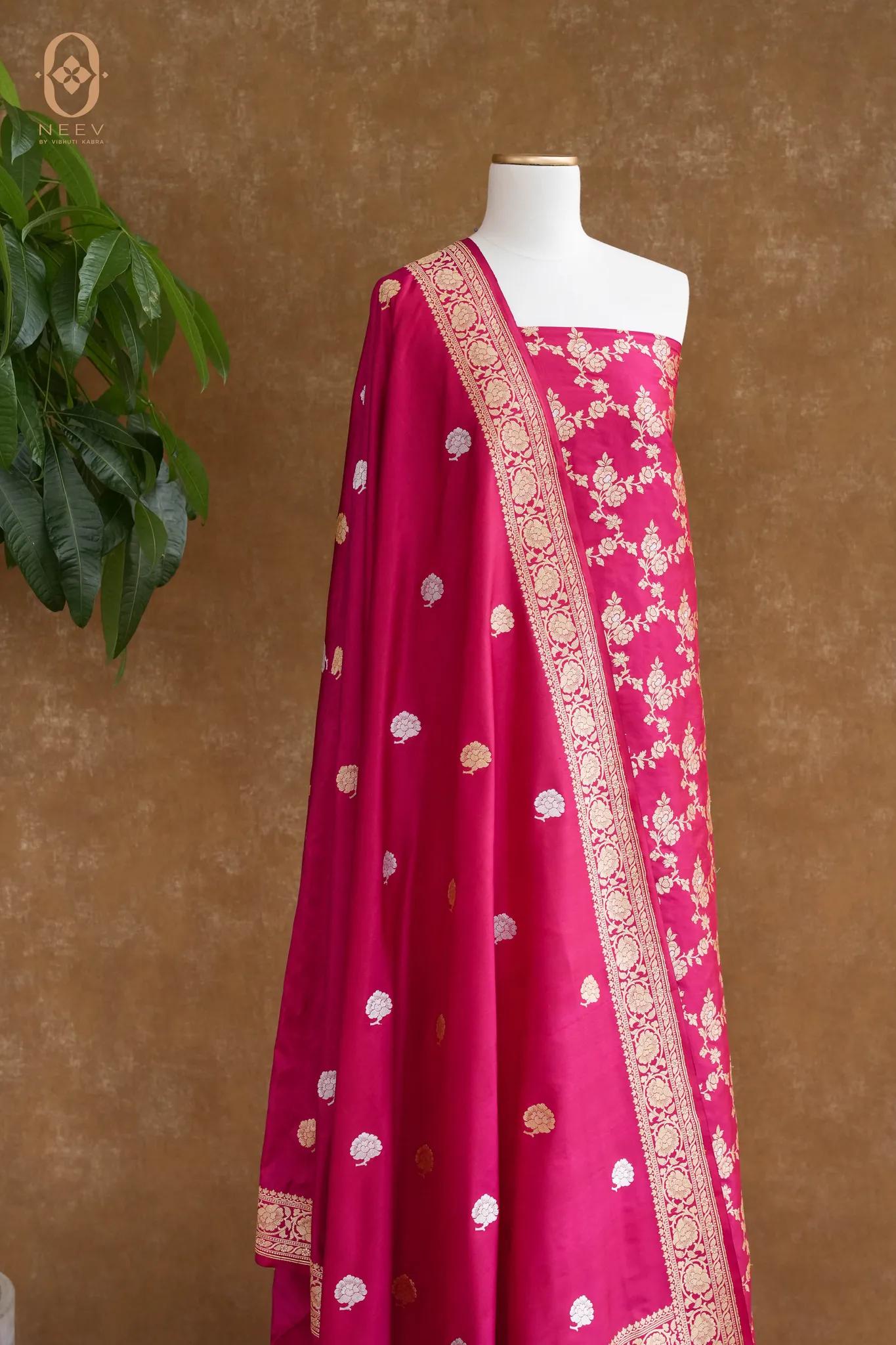 Sachi Zari Katan Silk Suit Set