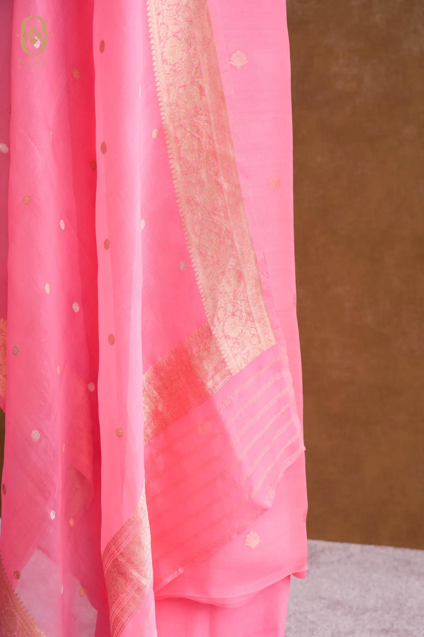 Kora Silk Boota Suit Set