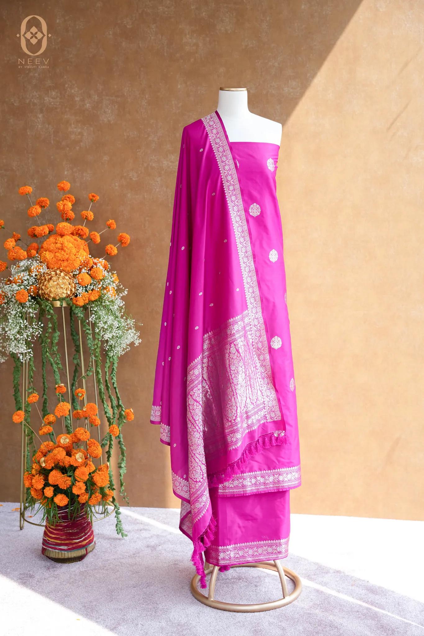 Katan Silk Suit Set