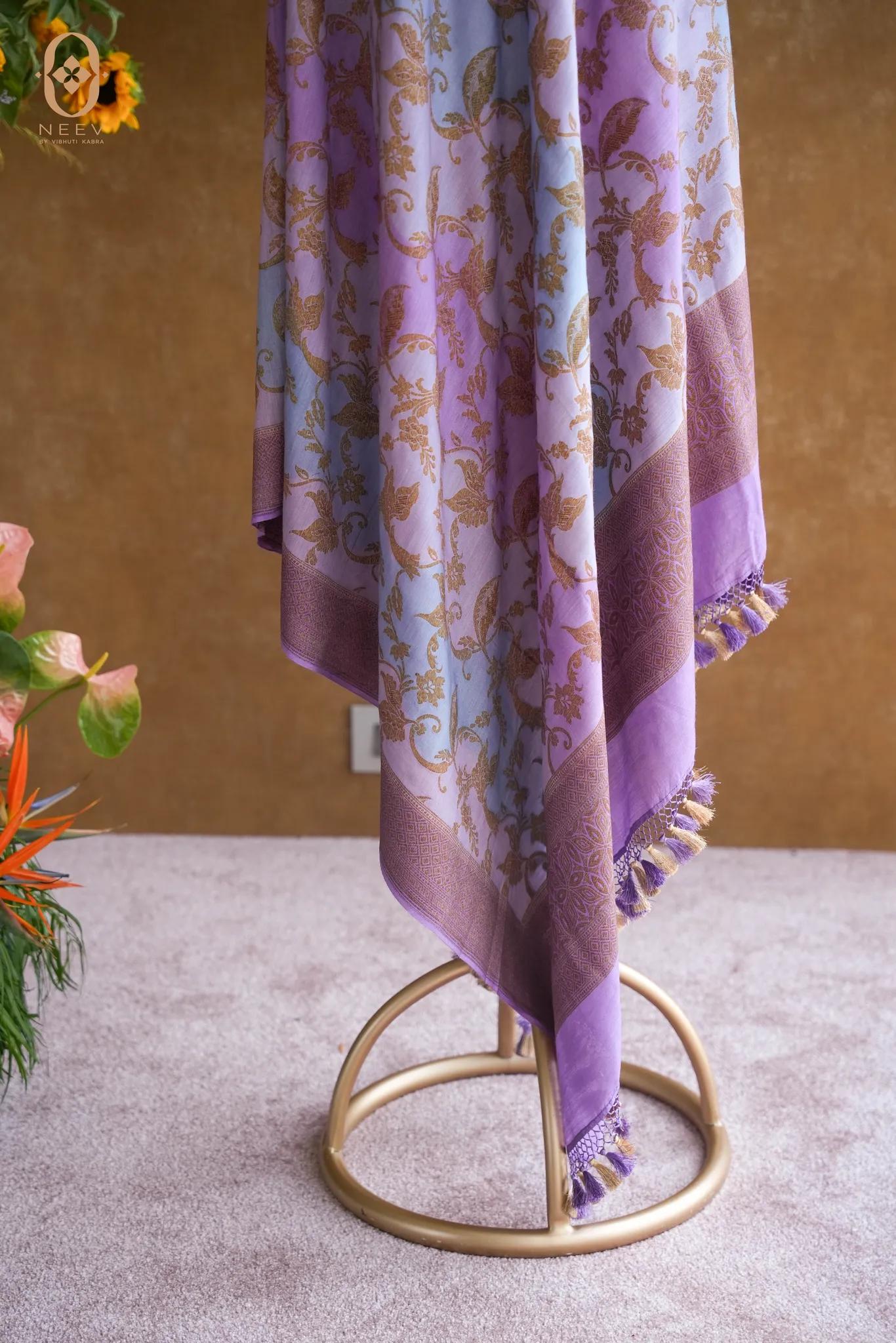 Munga Silk Jaal Dupatta