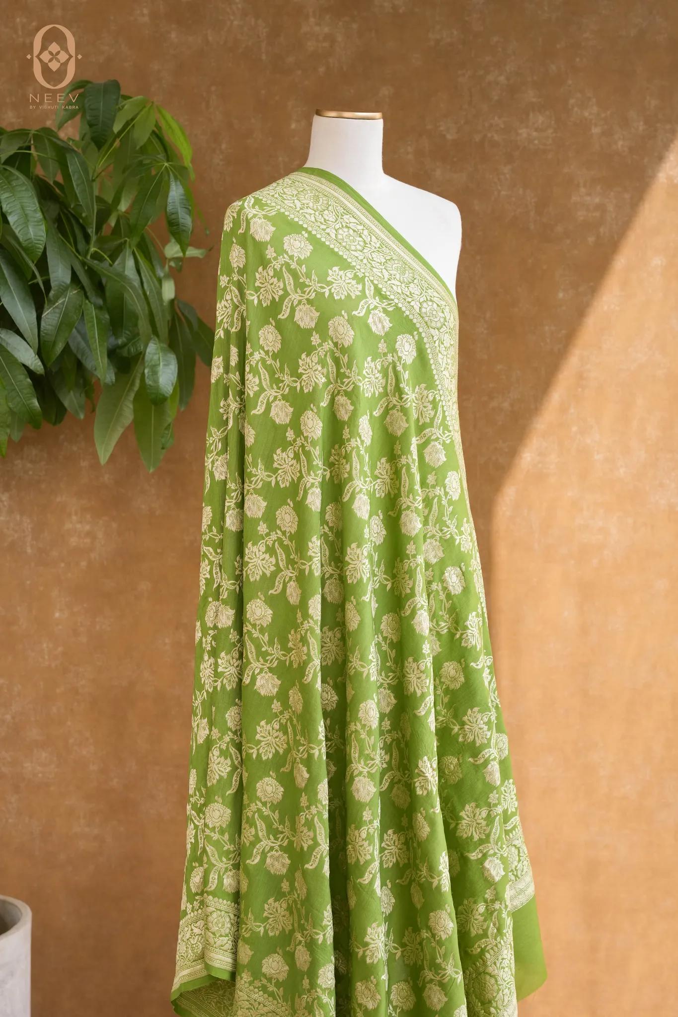 Munga Silk Jaal Dupatta